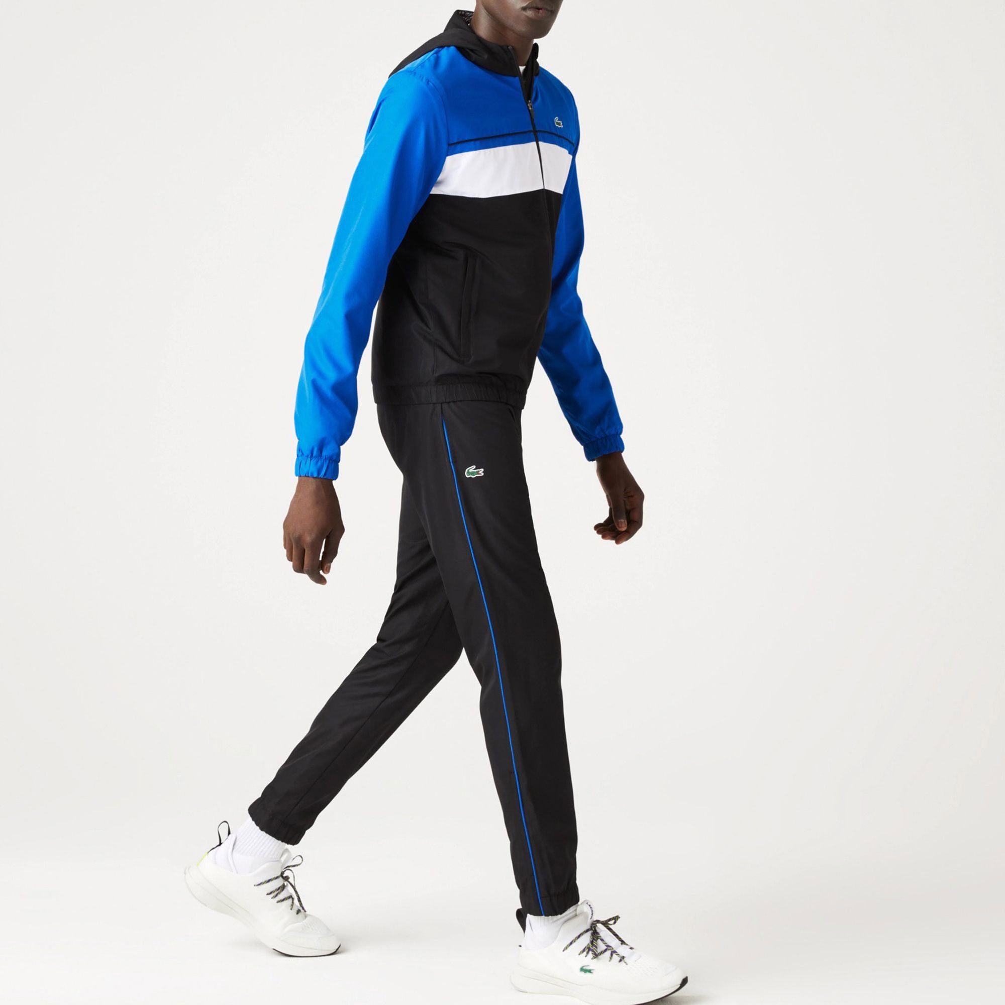 Lacoste Sport Colorblock Hooded Trainingspak Heren
