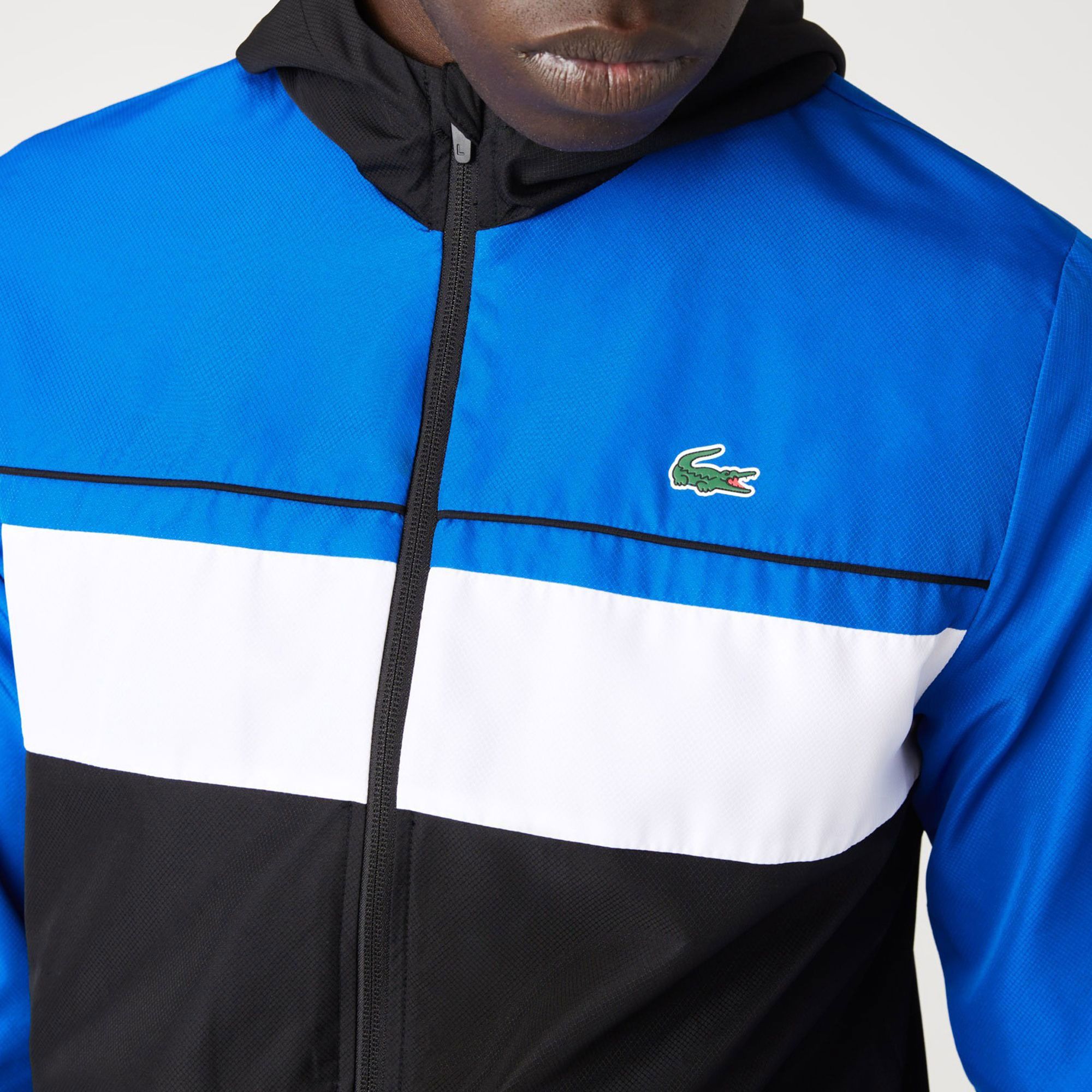 Lacoste Sport Colorblock Hooded Trainingspak Heren