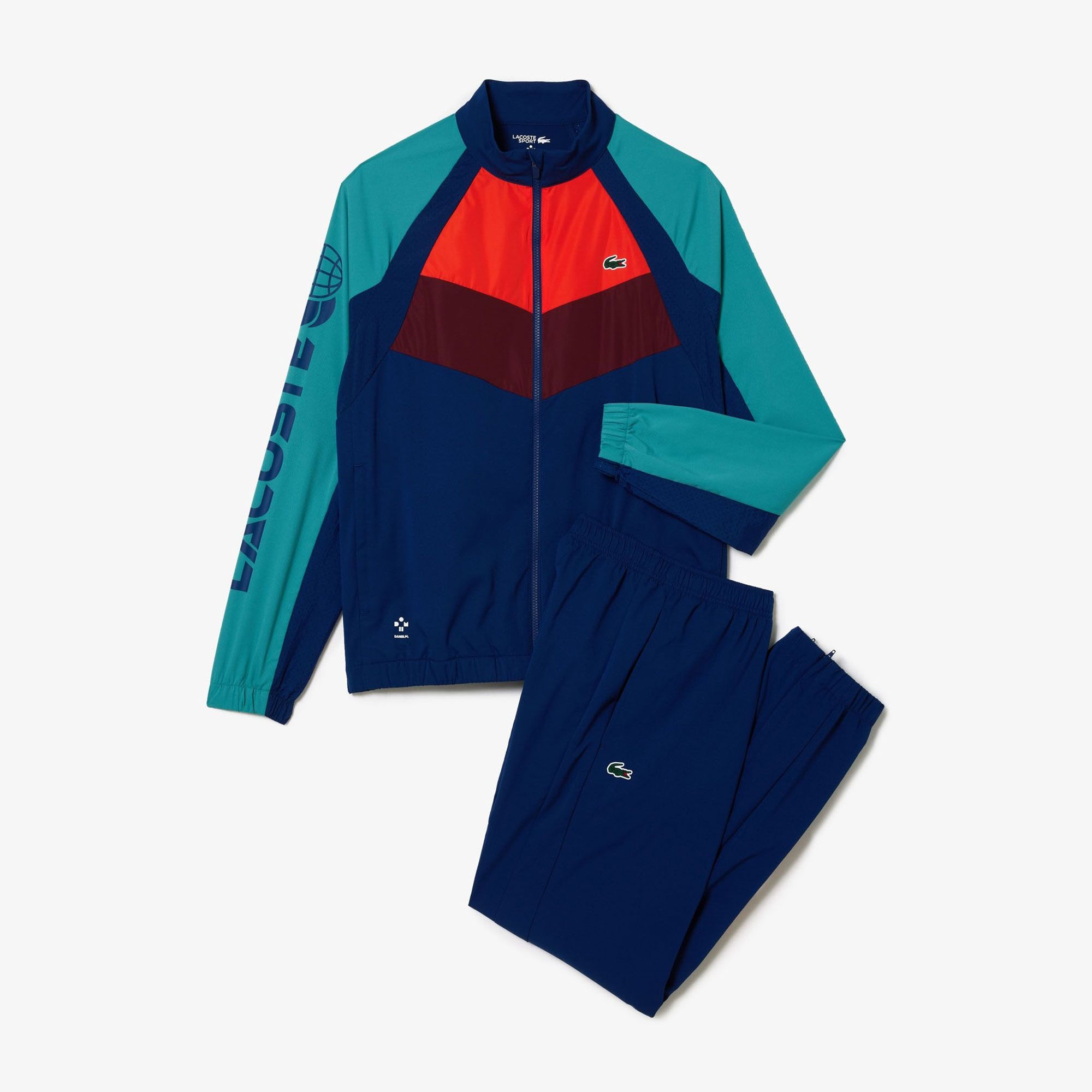 Lacoste Tennis x Daniil Medvedev Trainingspak Heren