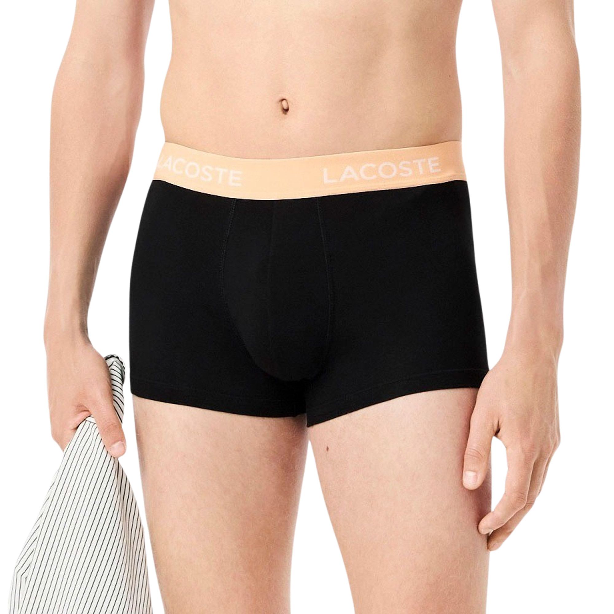 Lacoste Stretchcotton Trunk Boxershorts Heren (5-pack)