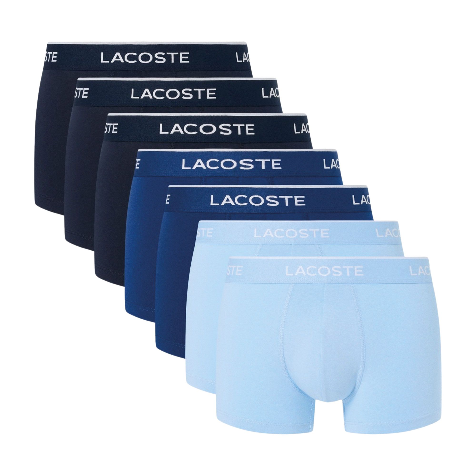 Lacoste Stretchcotton Trunk Boxershorts Heren (7-pack)
