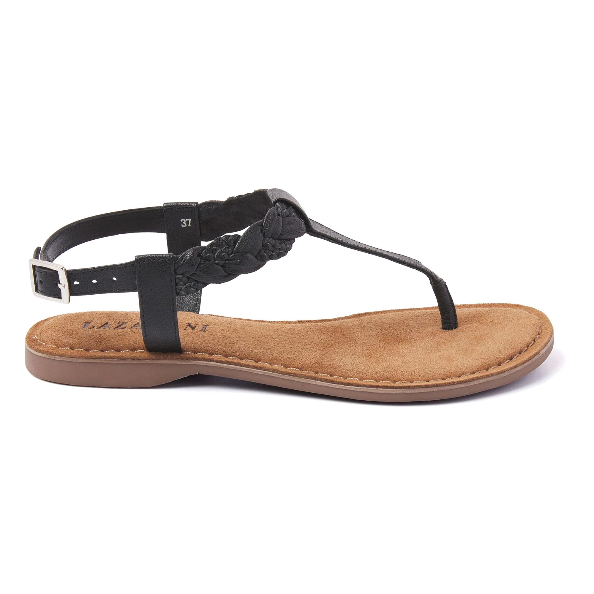 Lazamani T-strap Sandalen Dames