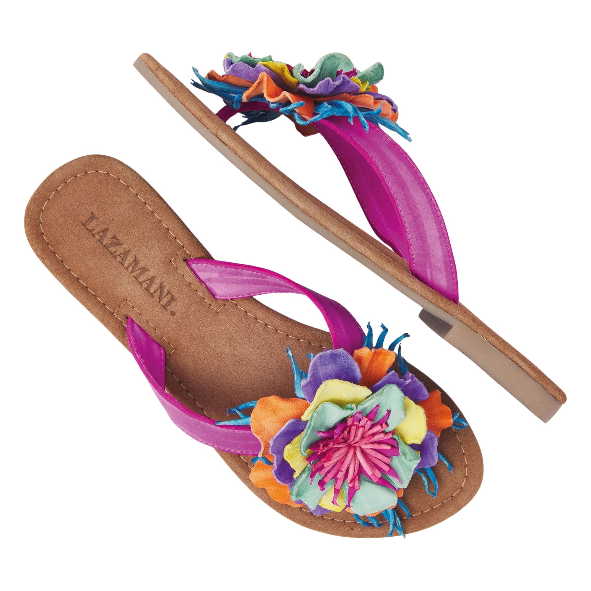 Lazamani Peony Teenslippers Dames