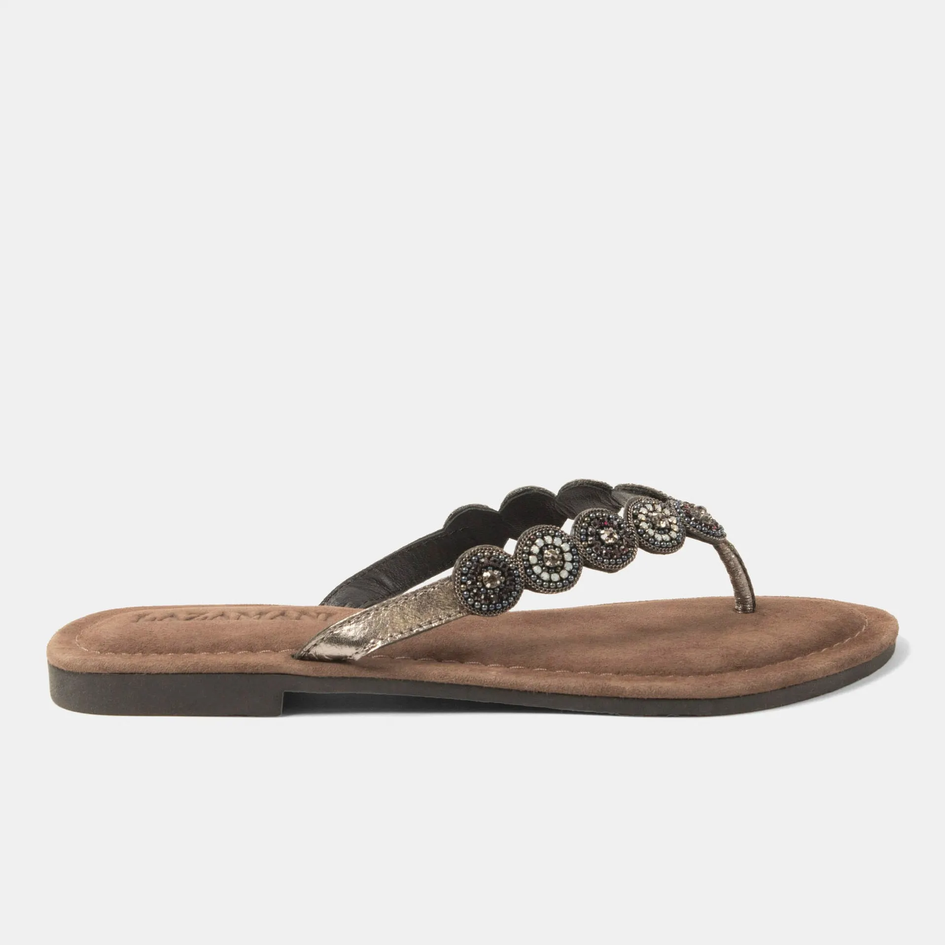 Lazamani Beads Small Rounds Teenslippers Dames