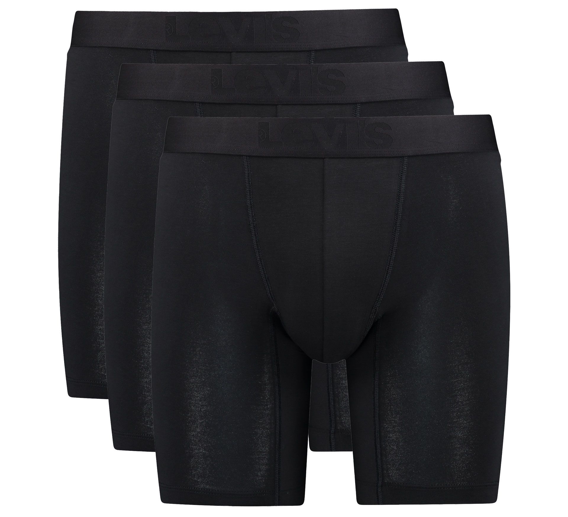Levi's Movement Tencel Long Boxershort Heren (3-pack)
