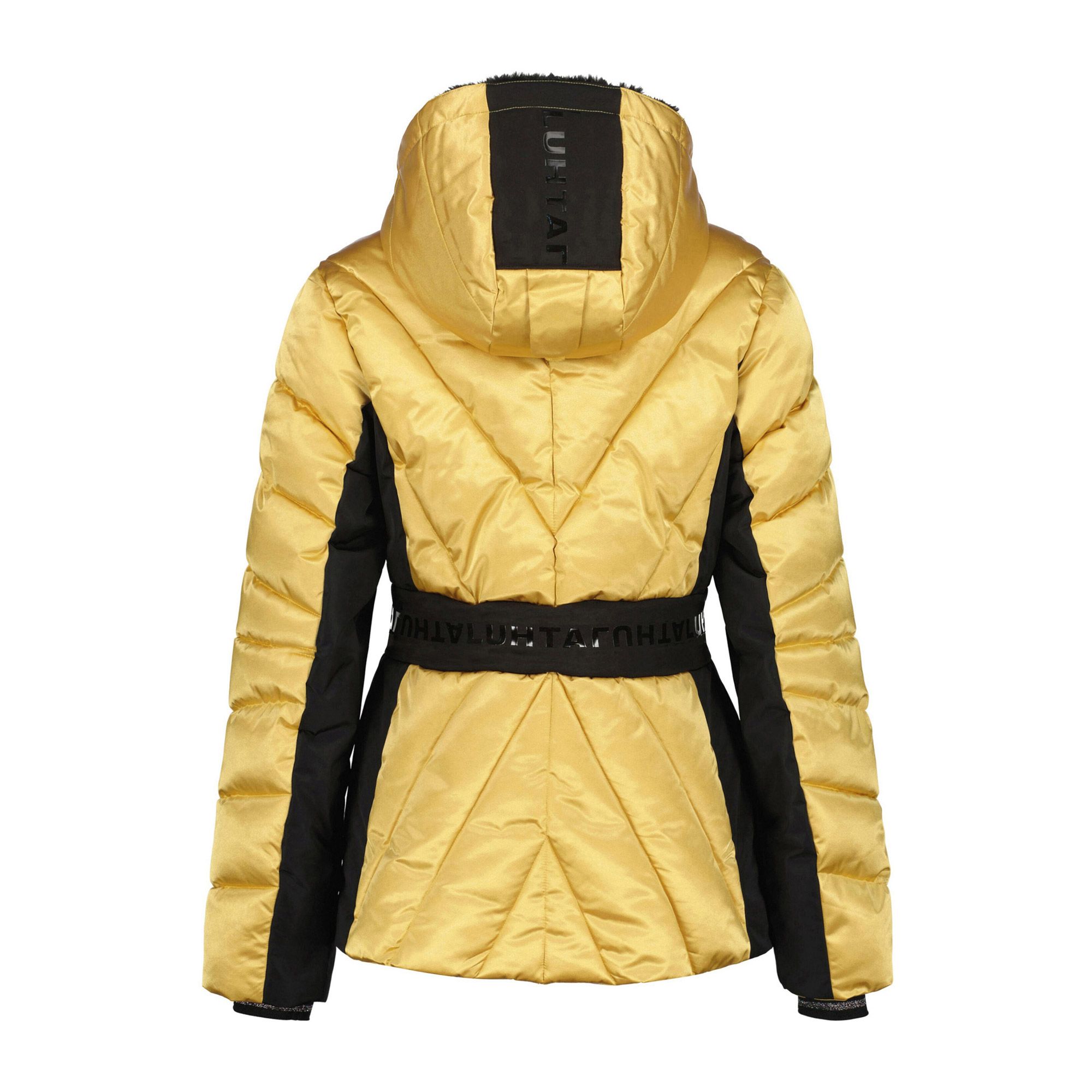 LUHTA スキーウェア ホワイト/ブラック/イエロー Luhta Hakolahti Ski Jacket Women | Plutosport