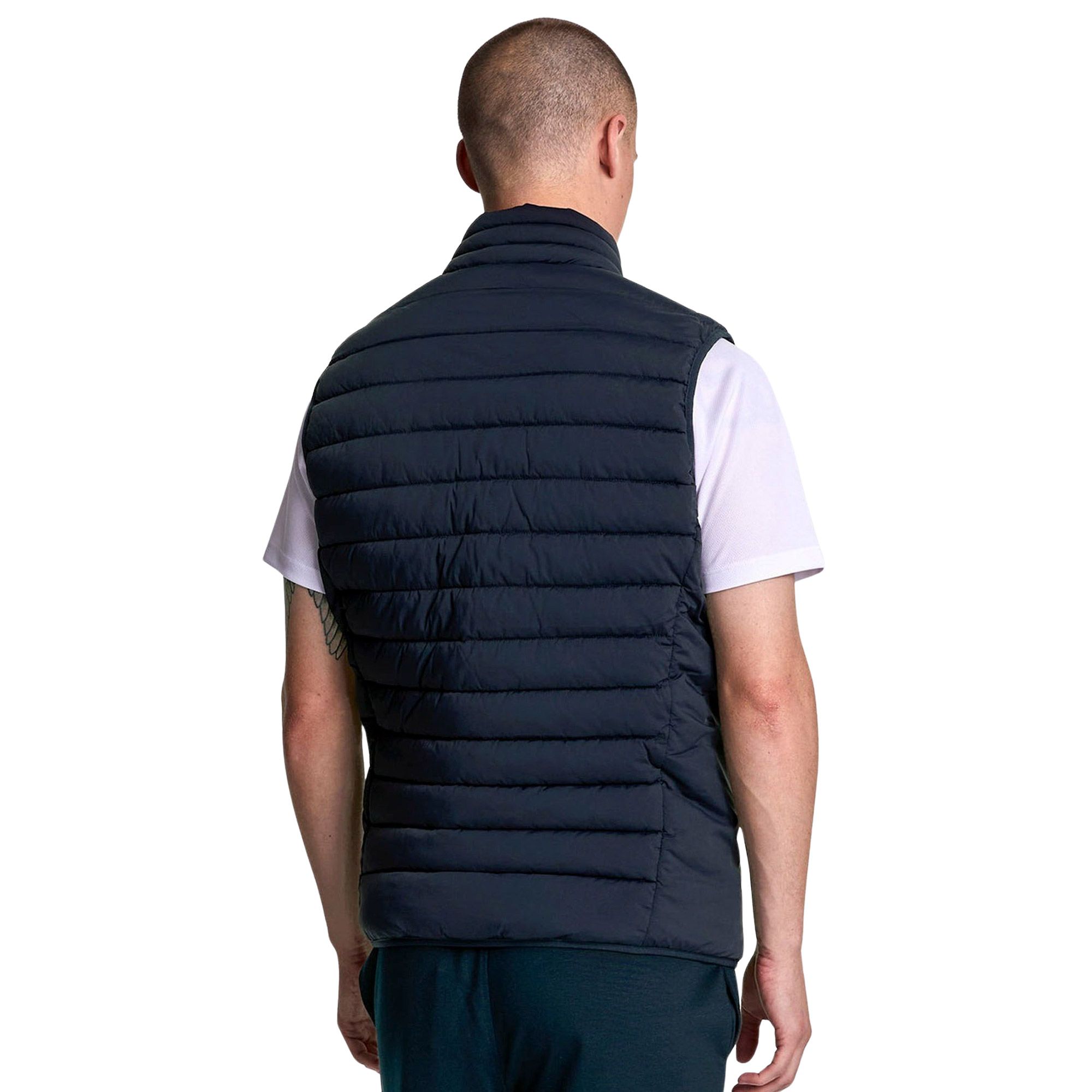 Lyle & Scott Stretch Lightweight Quilted Bodywarmer Heren