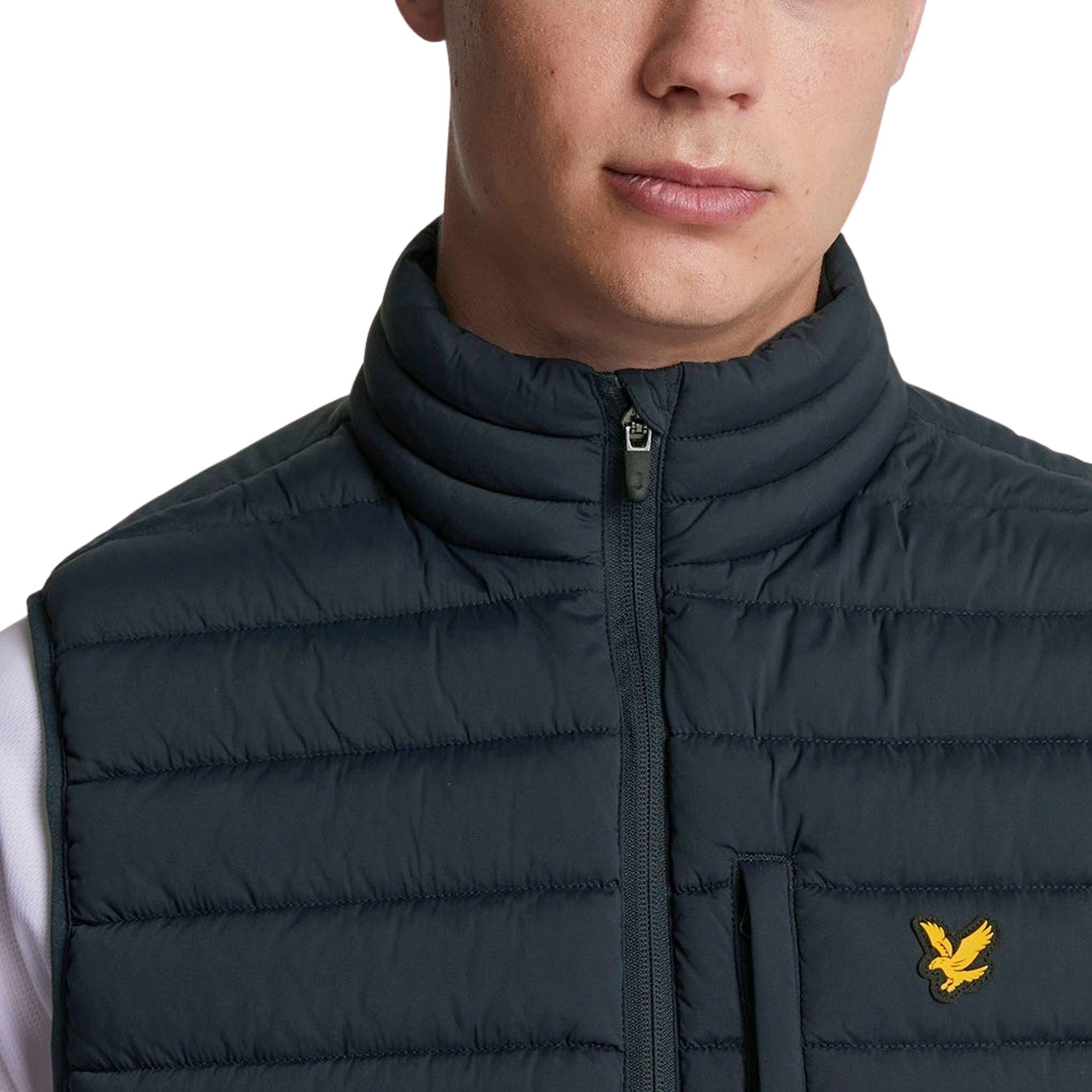 Lyle & Scott Stretch Lightweight Quilted Bodywarmer Heren