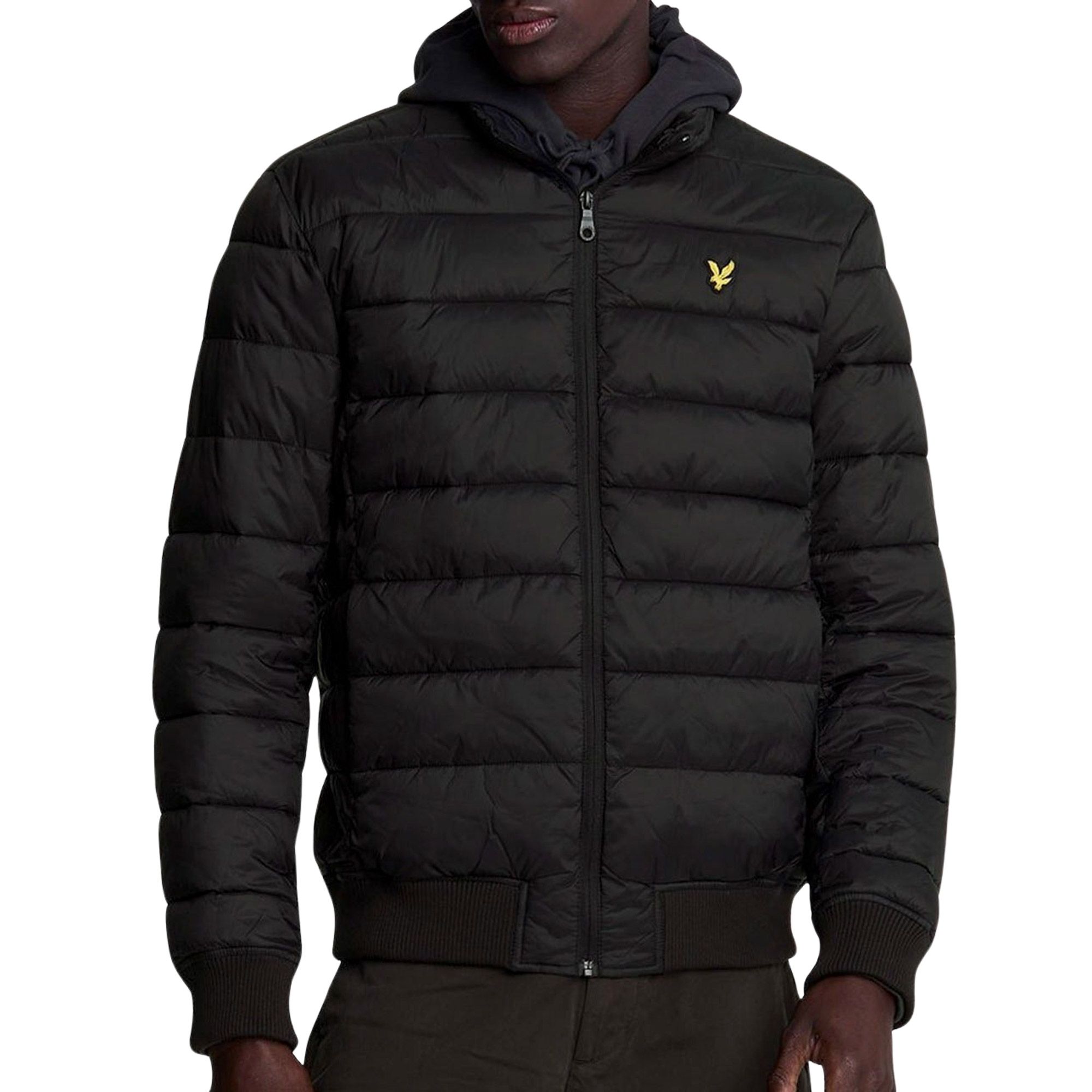 Lyle & Scott Funnel Neck Wadded Jas Heren
