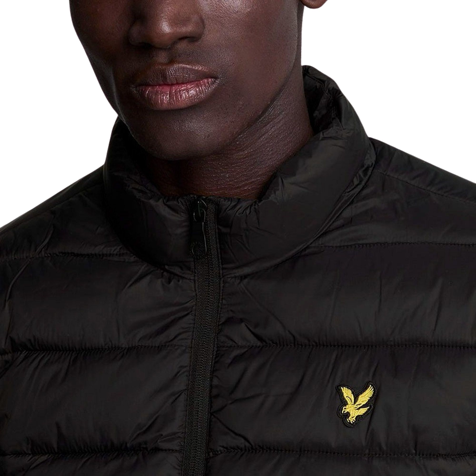 Lyle & Scott Funnel Neck Wadded Jas Heren