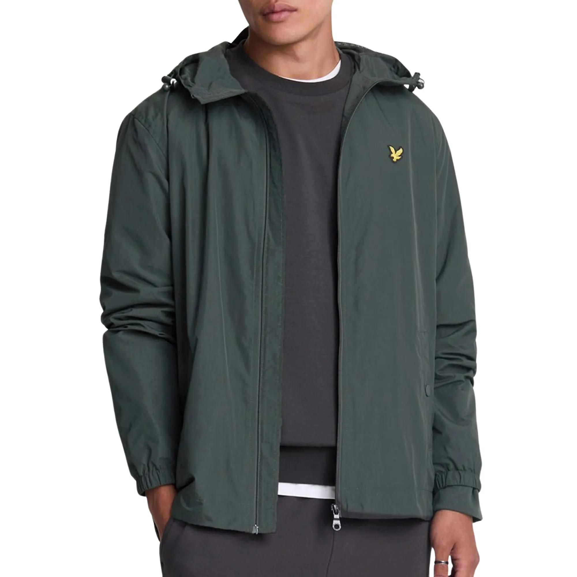 Lyle & Scott Zip Through Hooded Jas Heren