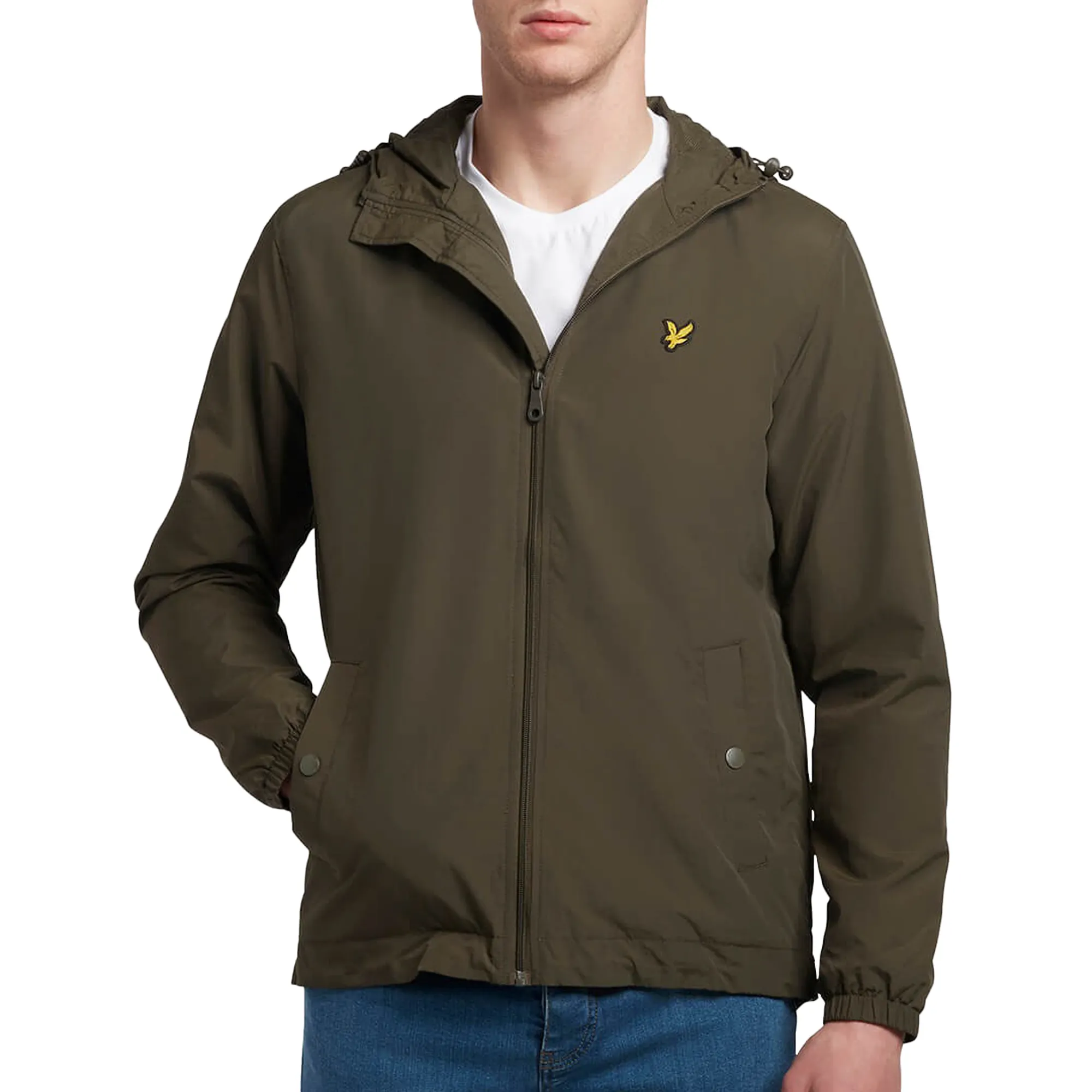 Lyle & Scott Zip Through Hooded Jas Heren