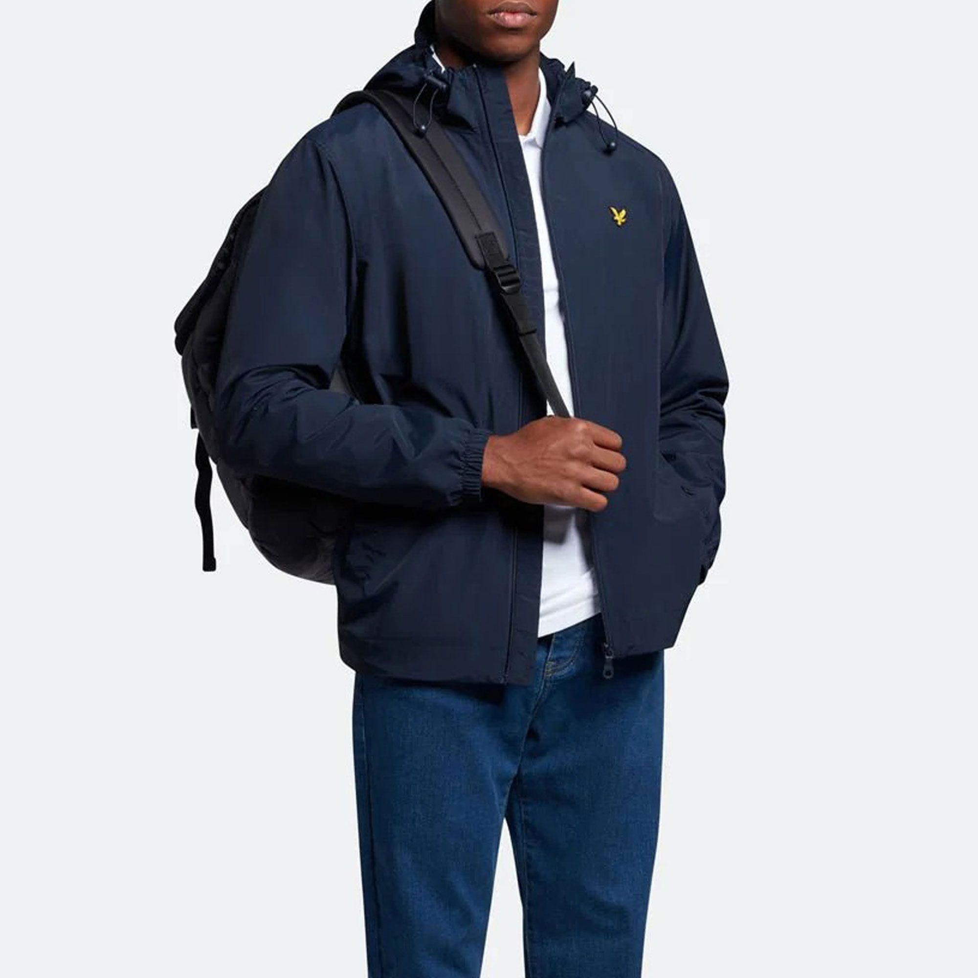 Lyle & Scott Zip Through Hooded Jas Heren