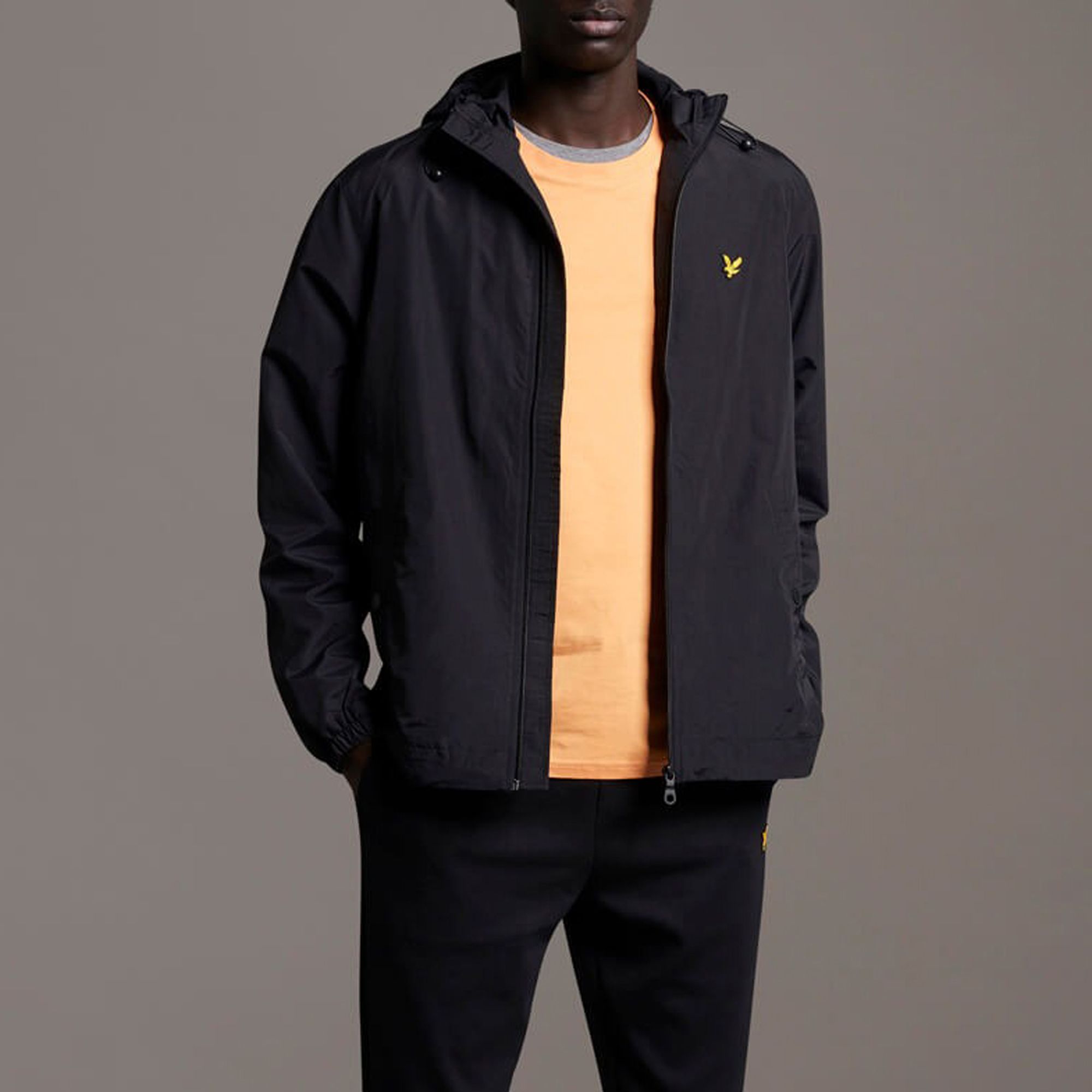 Lyle & Scott Zip Through Hooded Jas Heren
