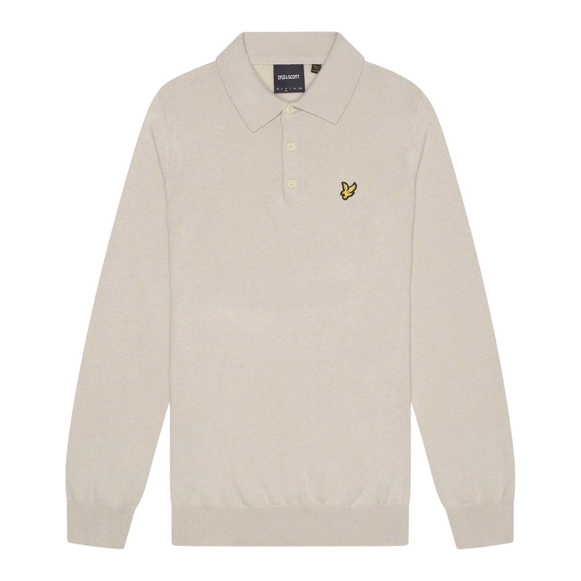 Polo Lyle & Scott Merino LS Hommes