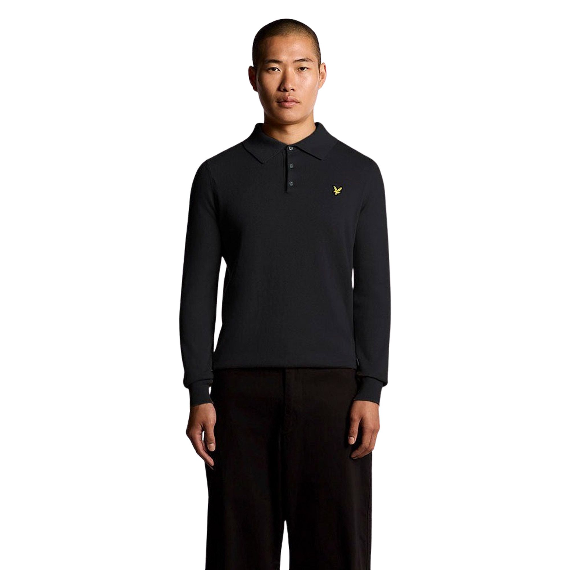 Polo Lyle & Scott Merino LS Hommes