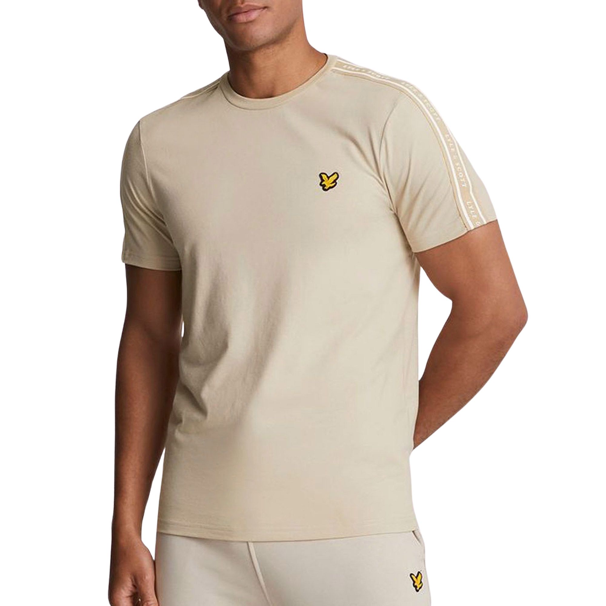 Lyle & Scott Sports Tape Shirt Heren 