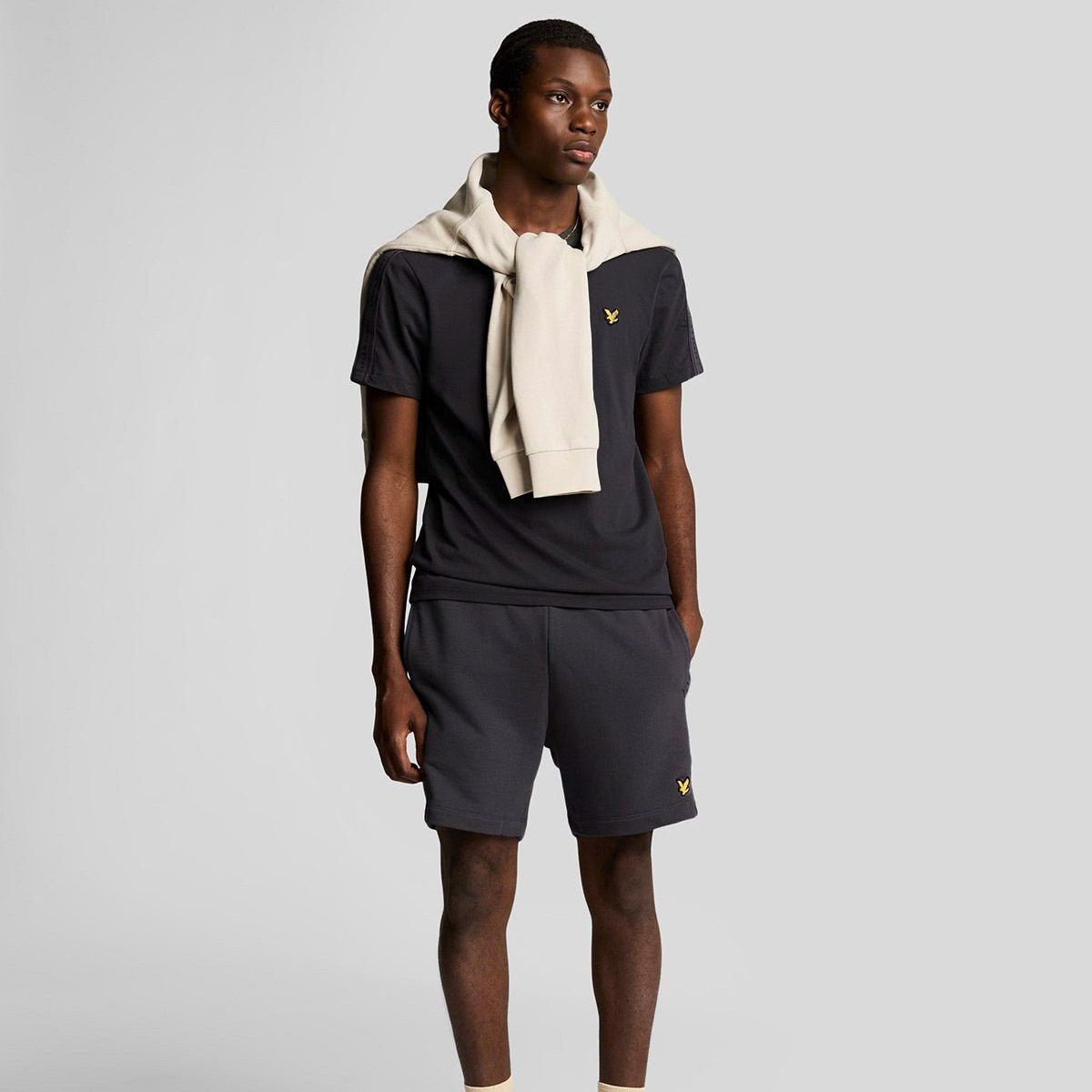 Lyle & Scott Sports Tape Shirt Heren 