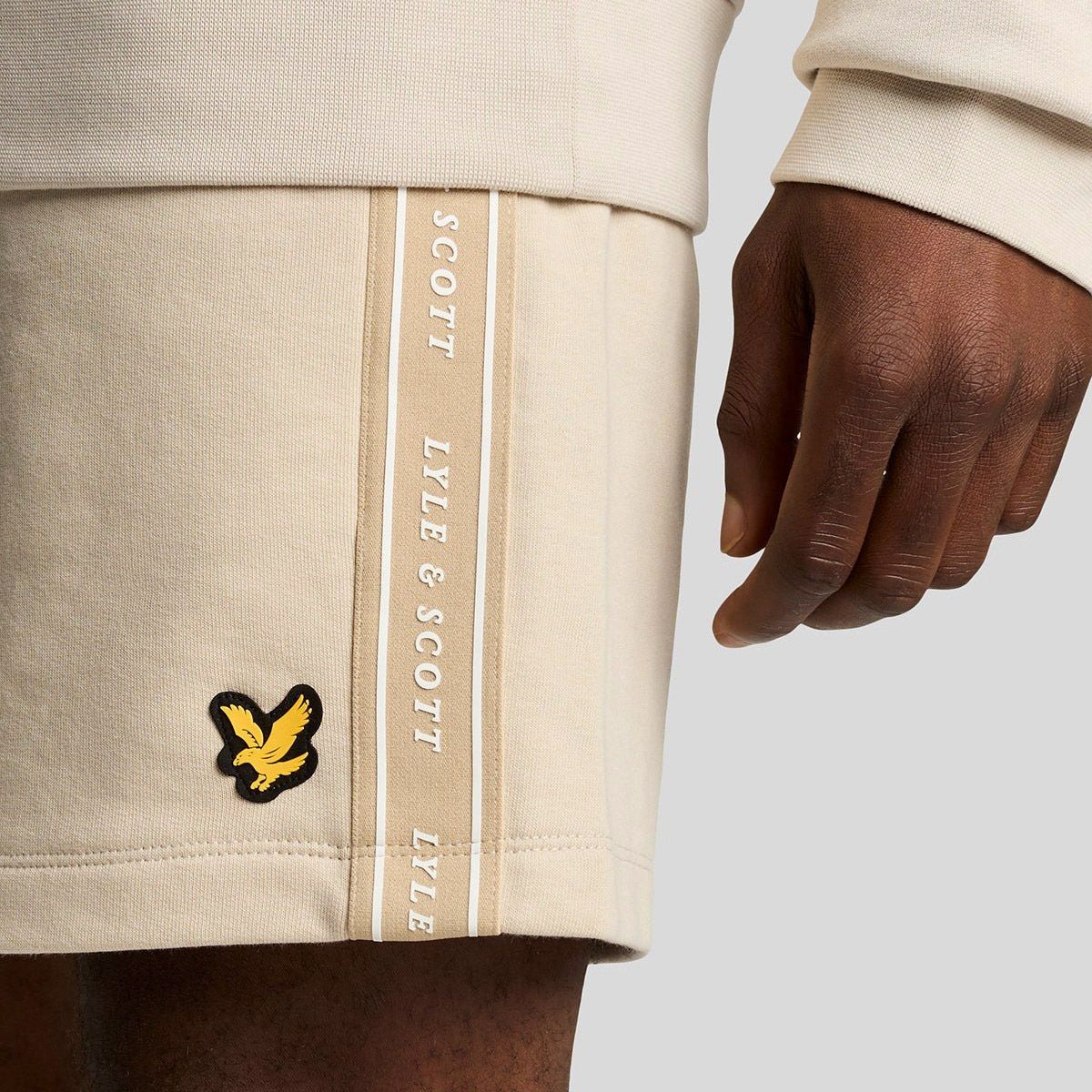 Lyle & Scott Sports Tape Sweat Short Heren