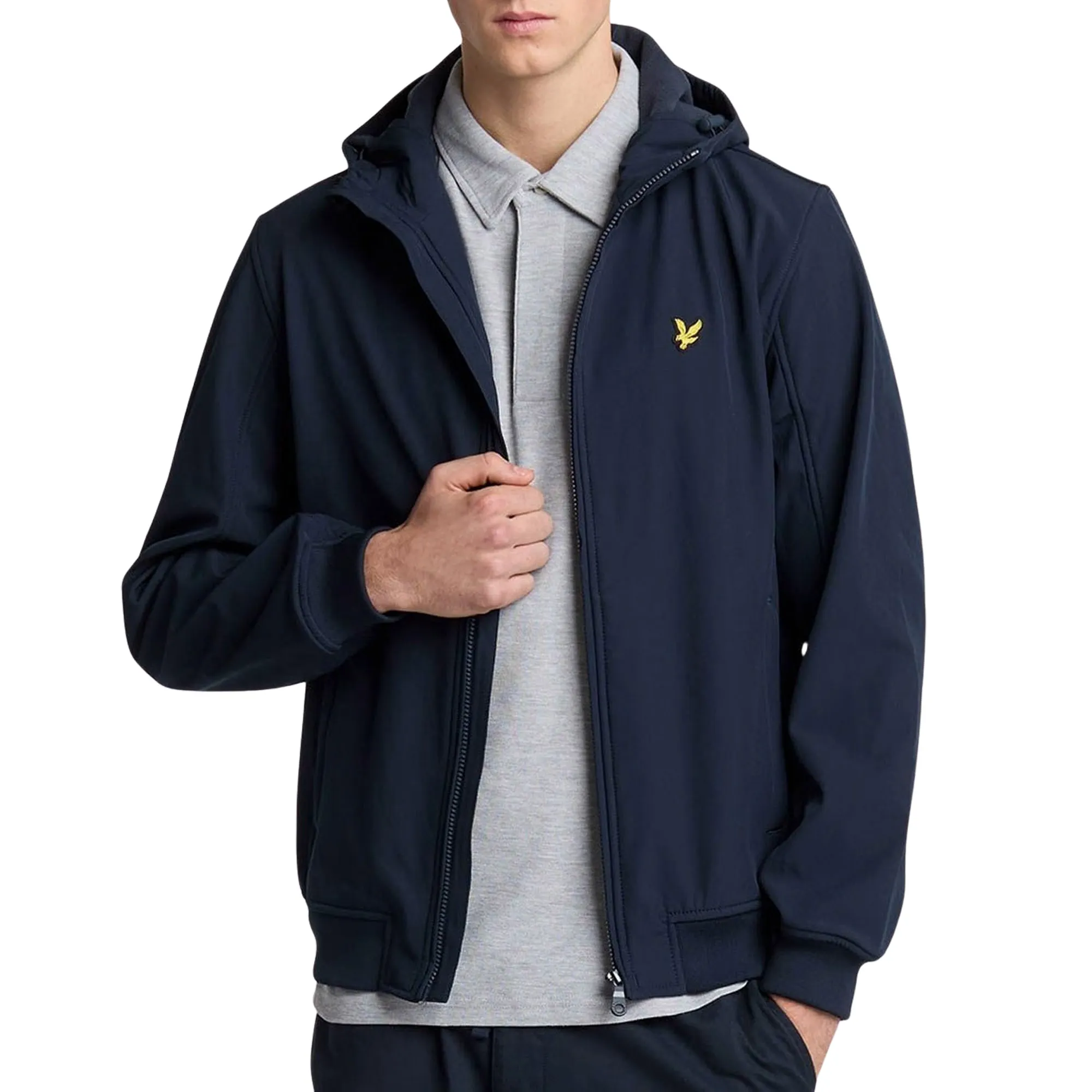Lyle & Scott Fleece Back Softshell Jas Heren