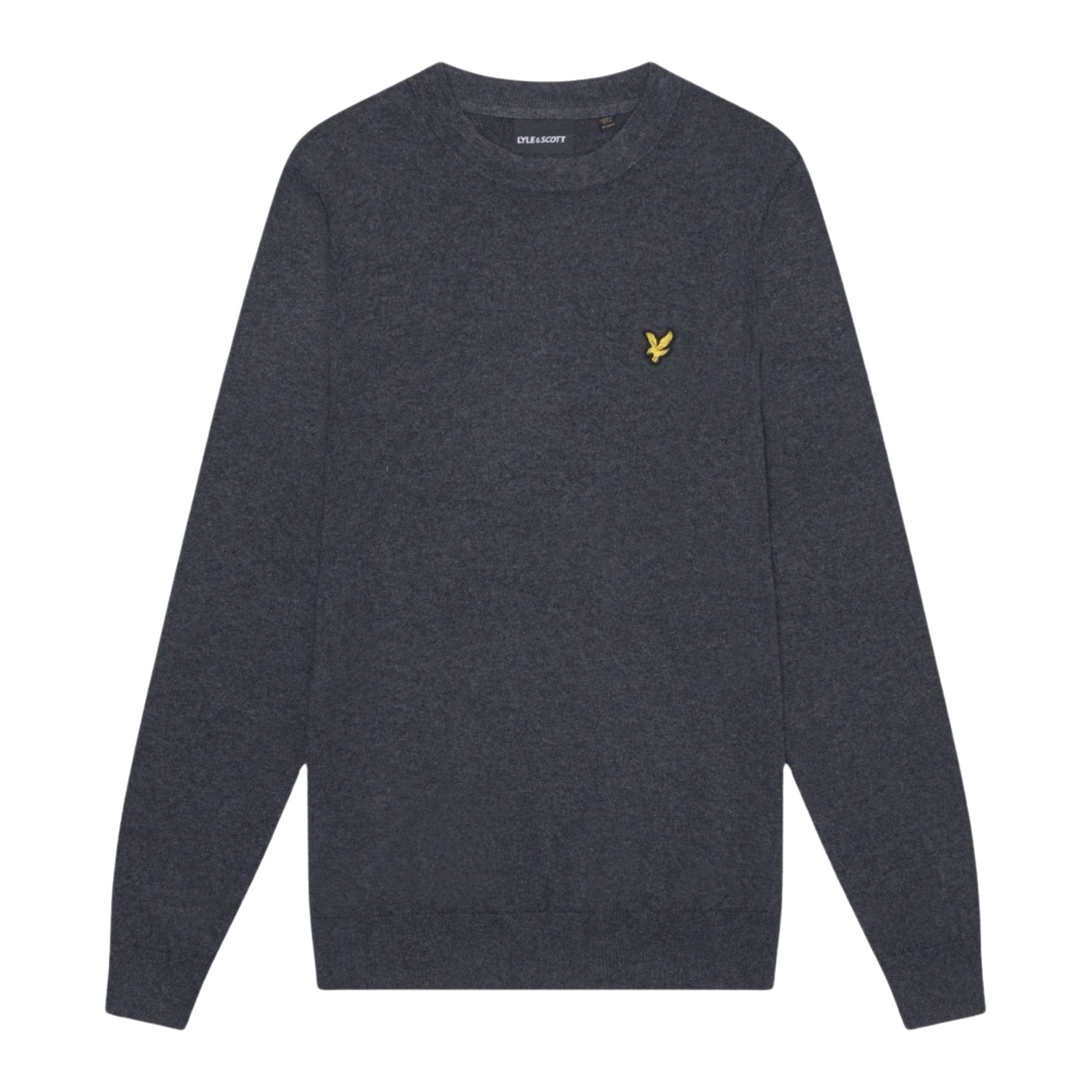 Lyle & Scott Cotton Merino Crewneck Sweater Heren