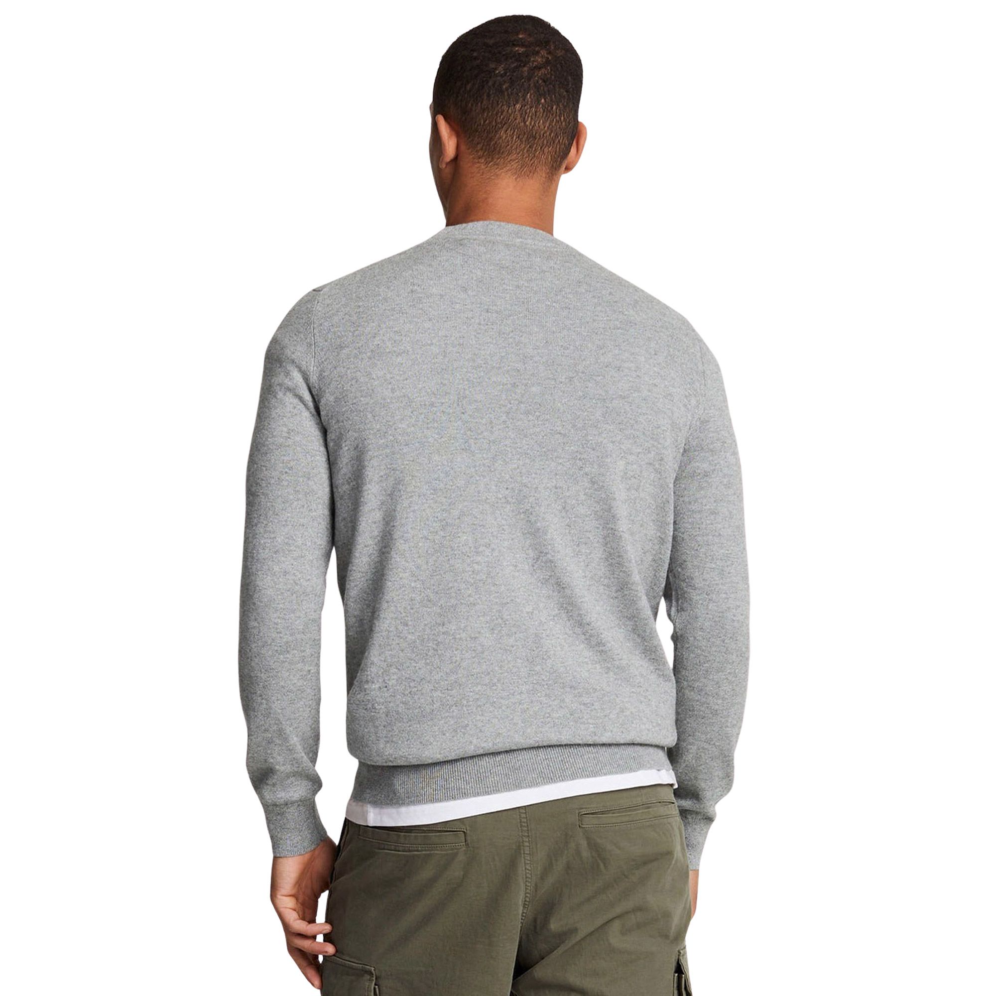 Lyle & Scott Cotton Merino Crewneck Sweater Heren