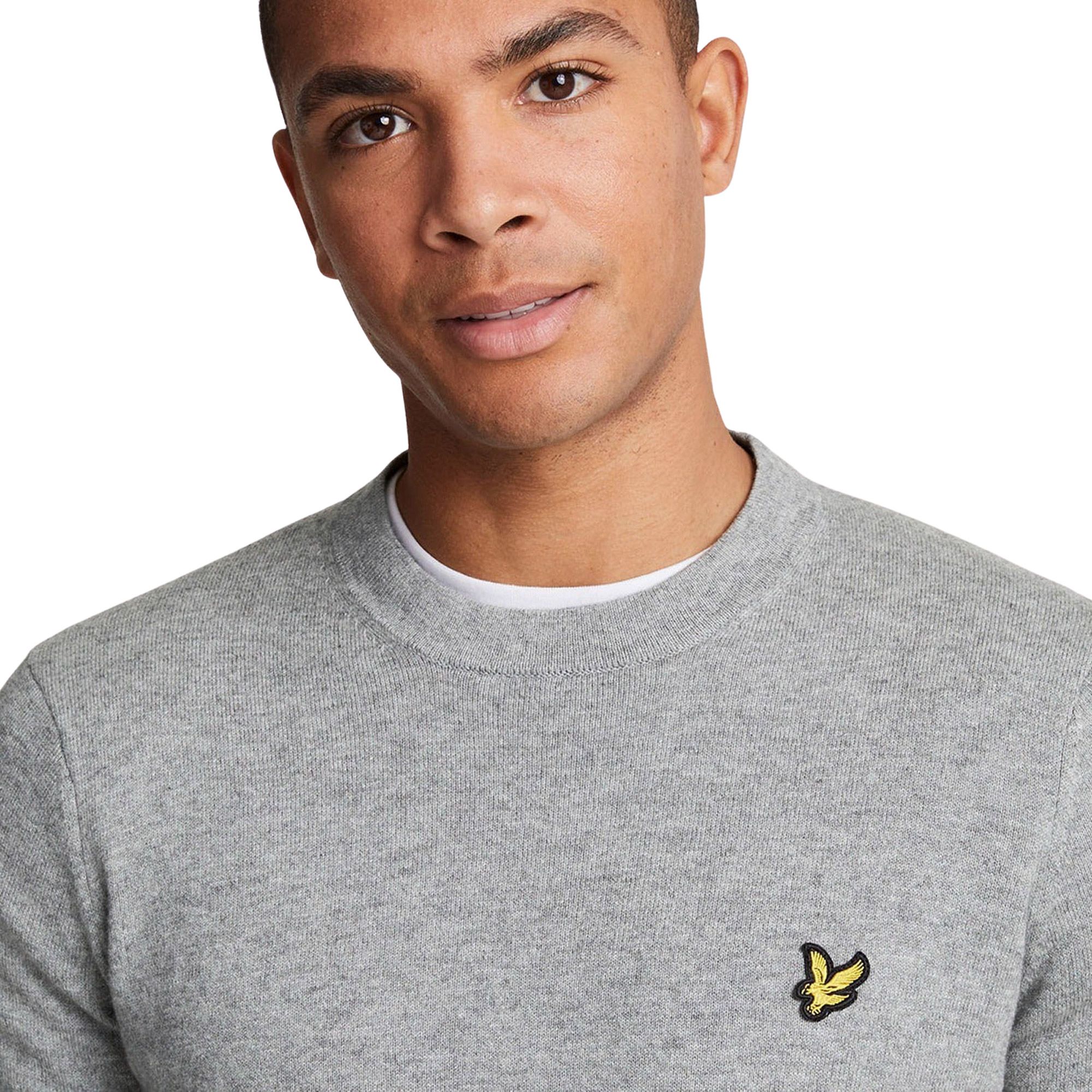Lyle & Scott Cotton Merino Crewneck Sweater Heren