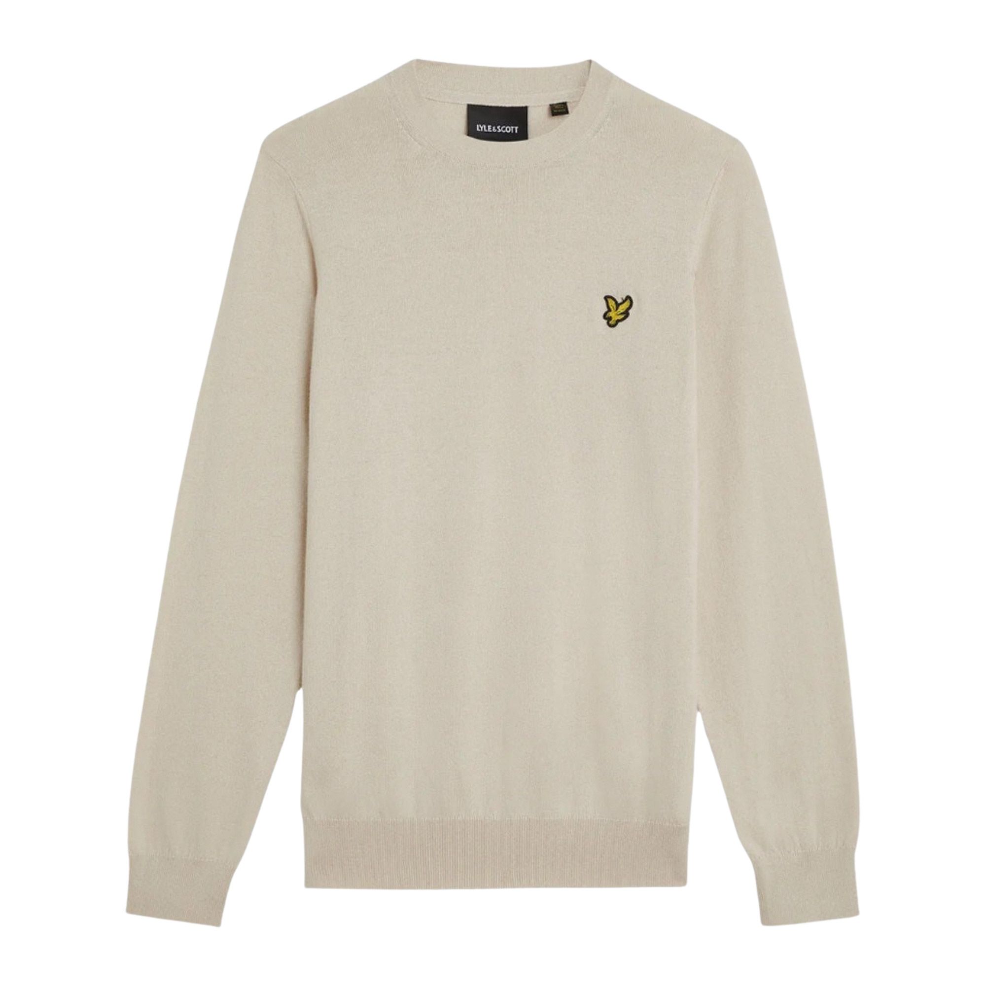 Lyle & Scott Cotton Merino Crewneck Sweater Heren