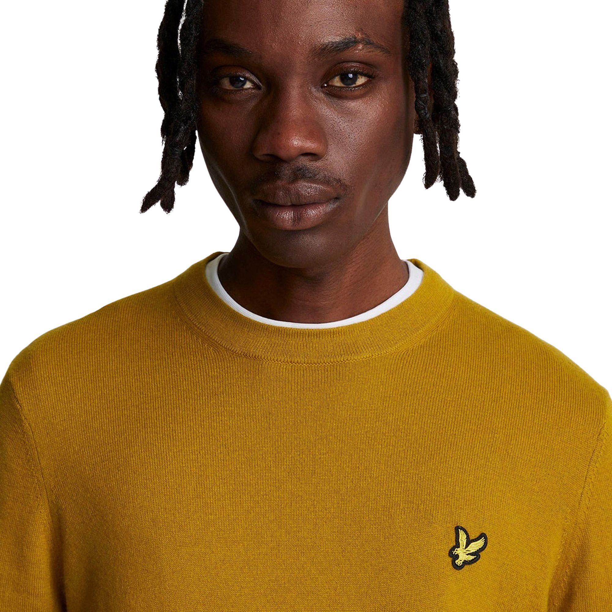 Lyle & Scott Cotton Merino Crewneck Sweater Heren