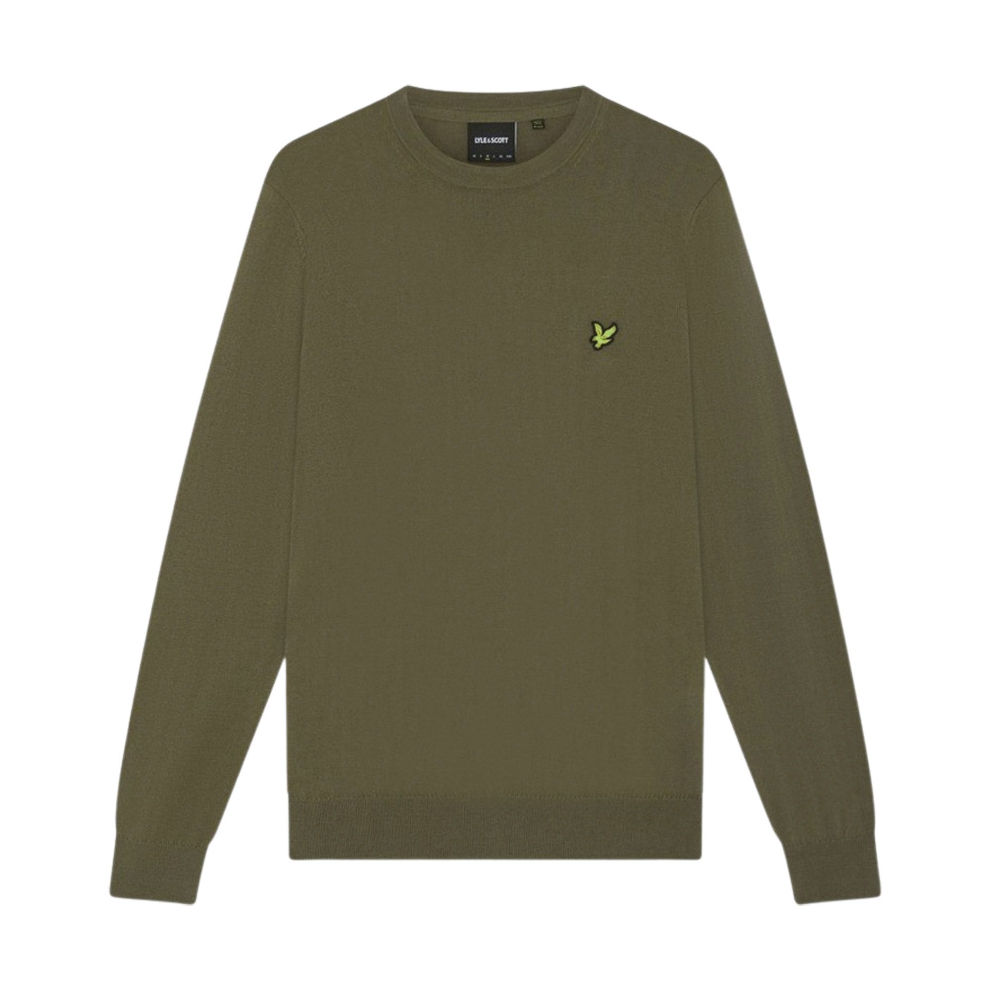 Lyle & Scott Cotton Merino Crewneck Sweater Heren