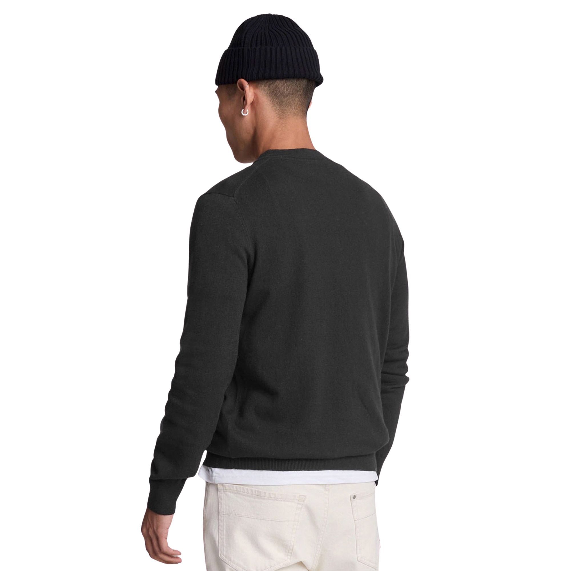 Lyle & Scott Cotton Merino Crewneck Sweater Heren