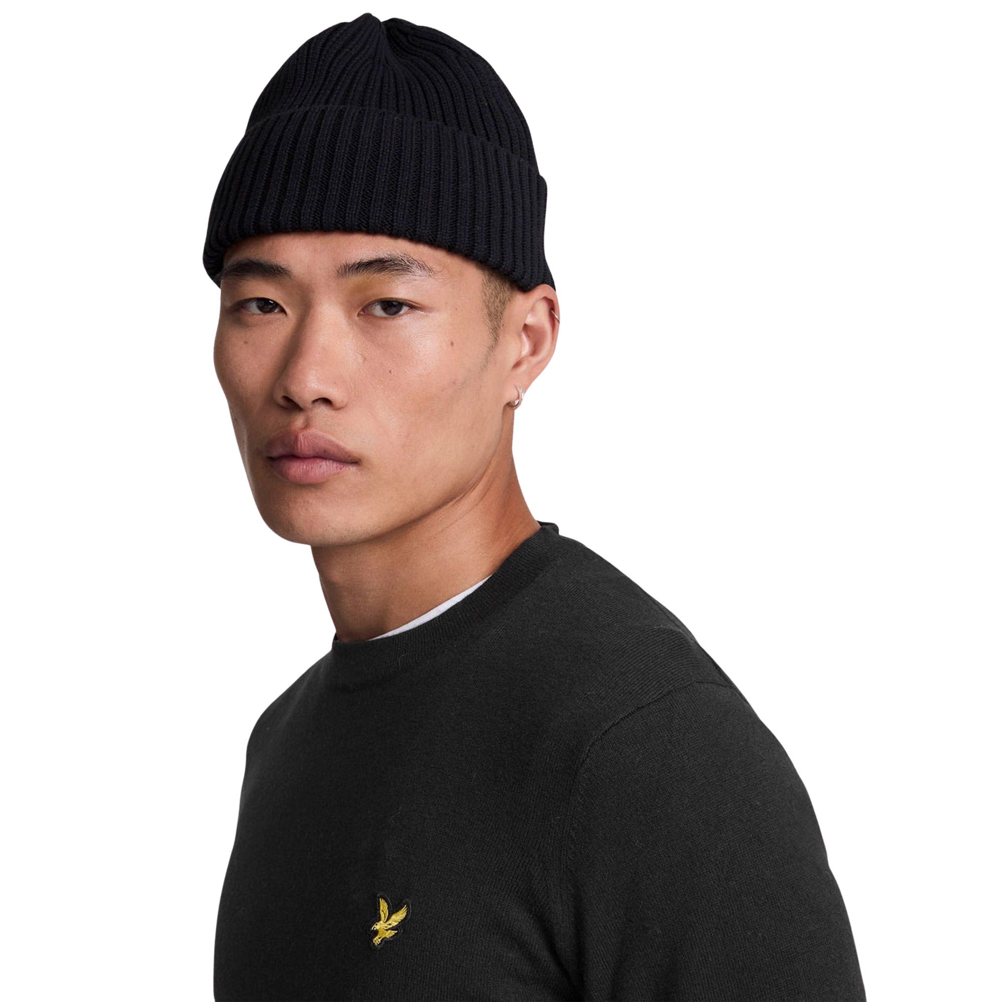 Lyle & Scott Cotton Merino Crewneck Sweater Heren