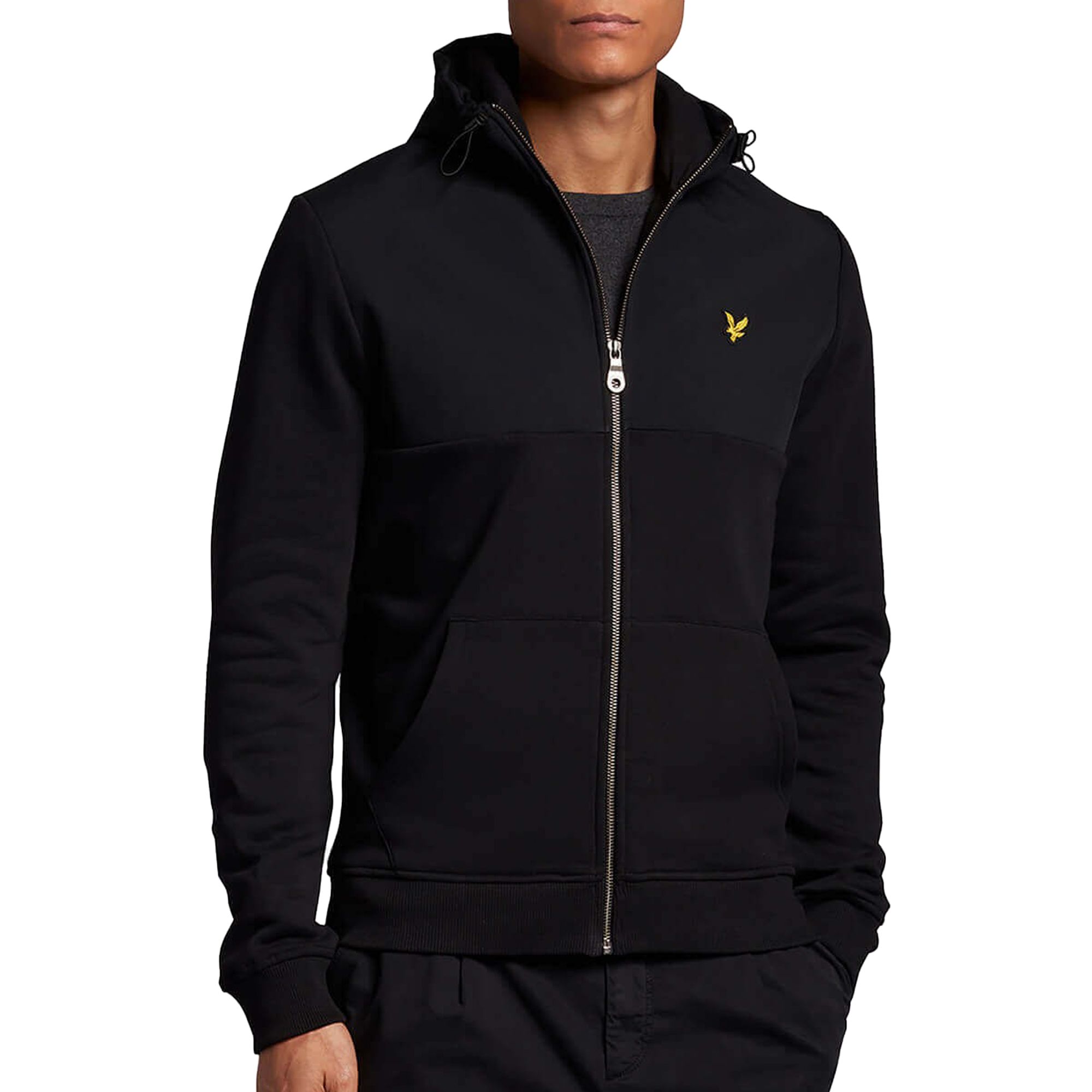 Lyle & Scott Softshell Jersey Zip Hoodie Sweatvest Heren