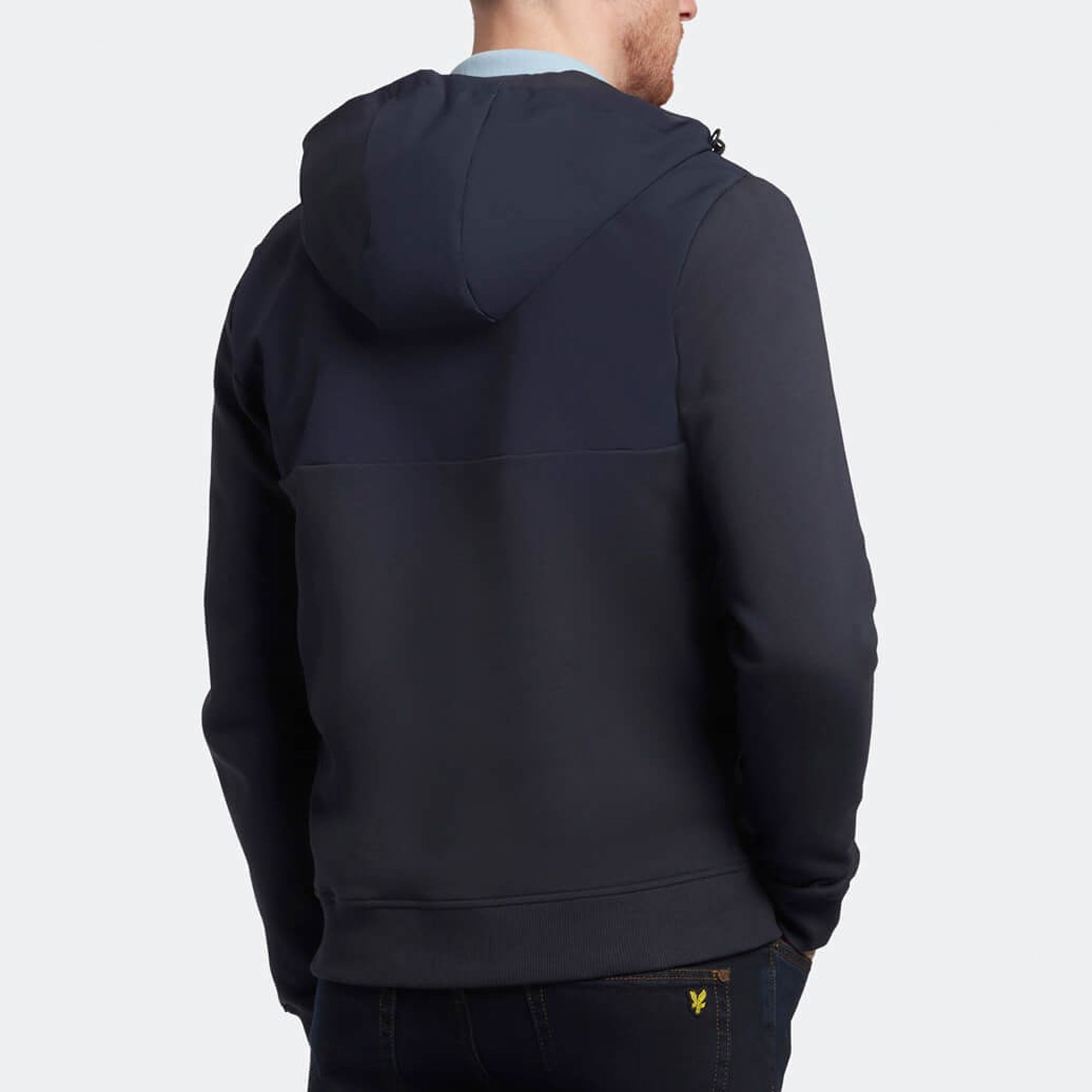 Lyle & Scott Softshell Jersey Zip Hoodie Sweatvest Heren