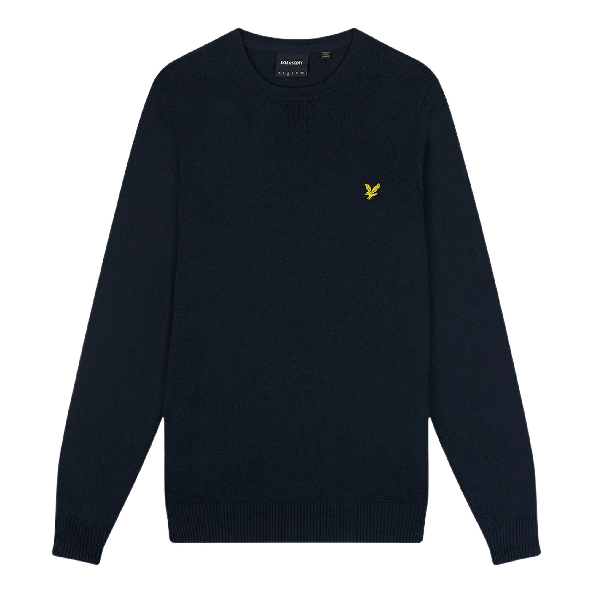 Sweat-shirt Lyle & Scott Cotton Merino Crewneck Jumper