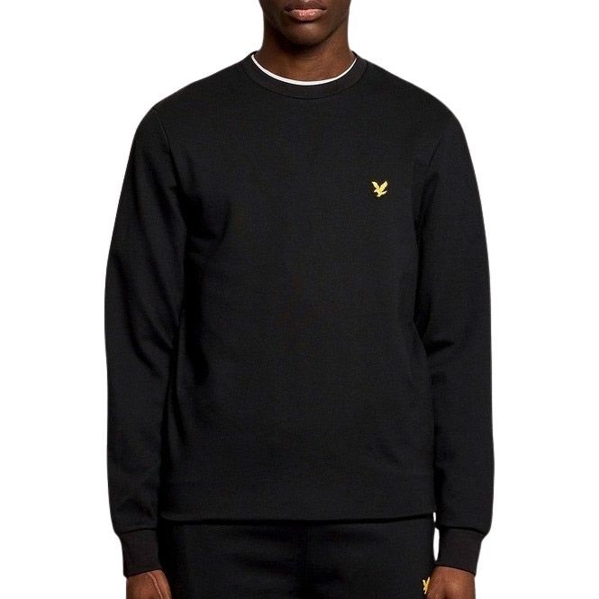 Lyle & Scott Crew Neck Fly Fleece Sweater Heren