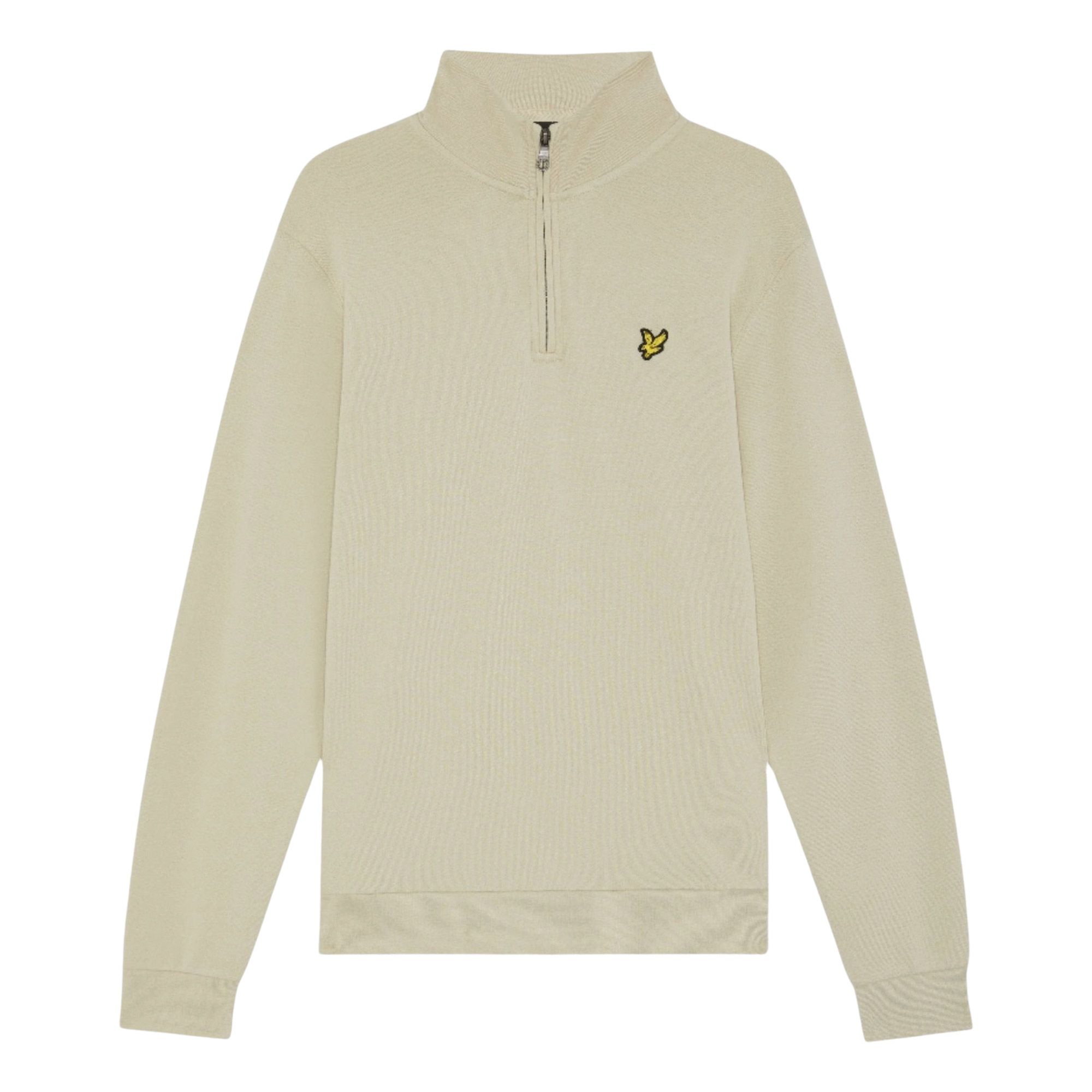 Lyle & Scott Loopback Half Zip Sweater Heren