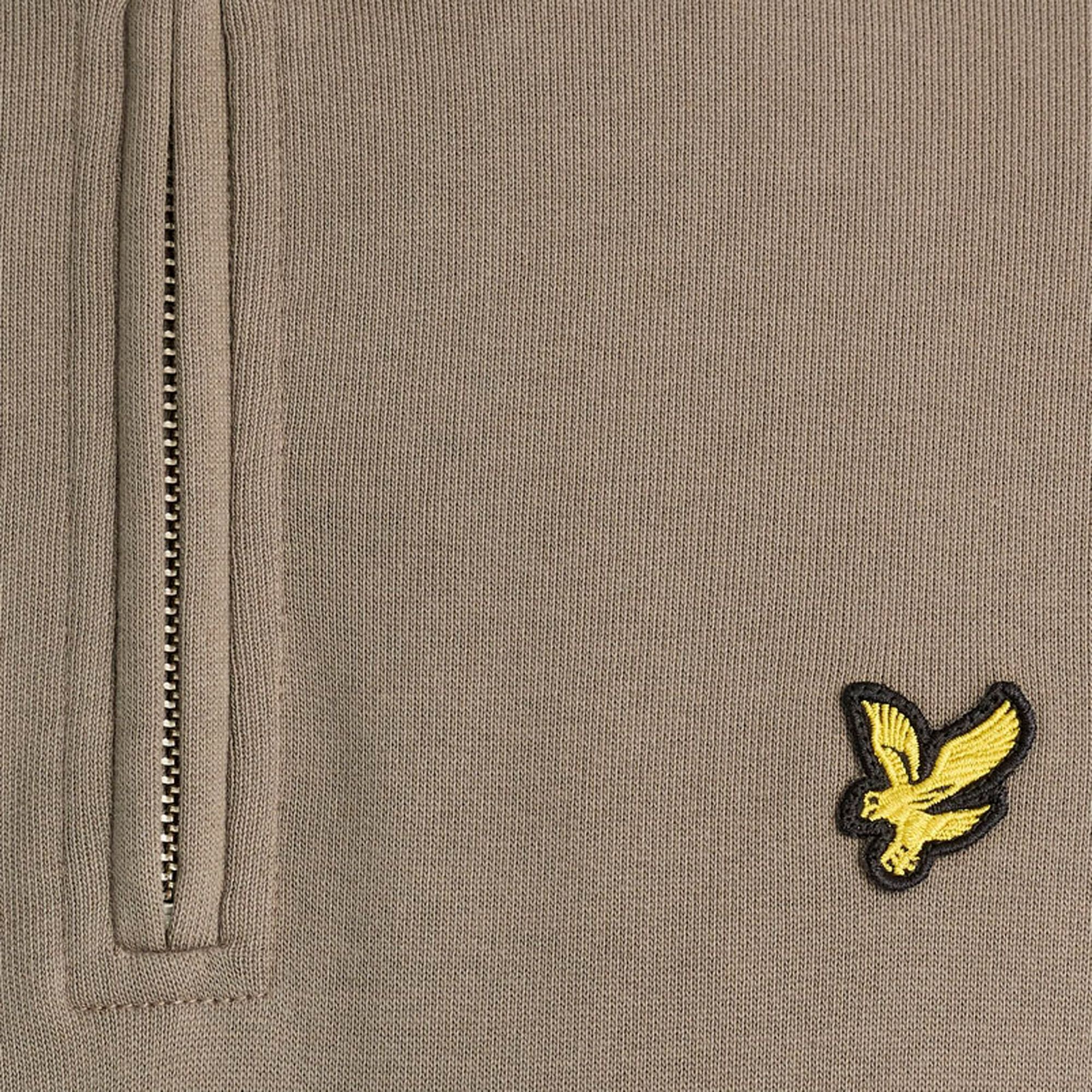 Lyle & Scott Loopback Half Zip Sweater Heren