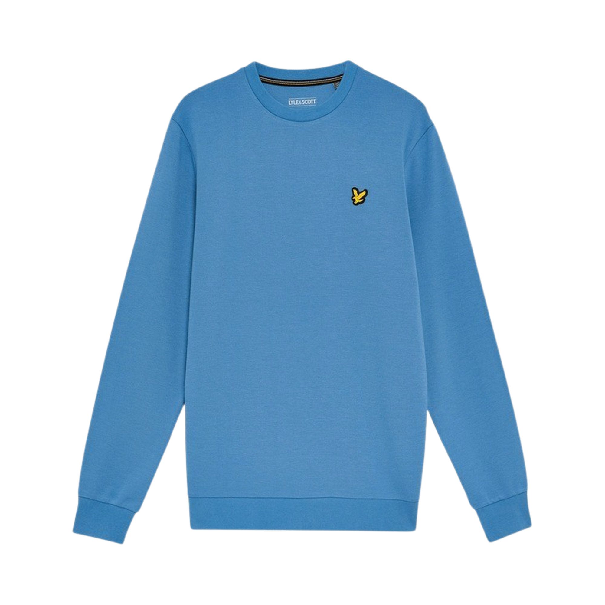Lyle & Scott Crew Neck Fly Fleece Sweater Heren
