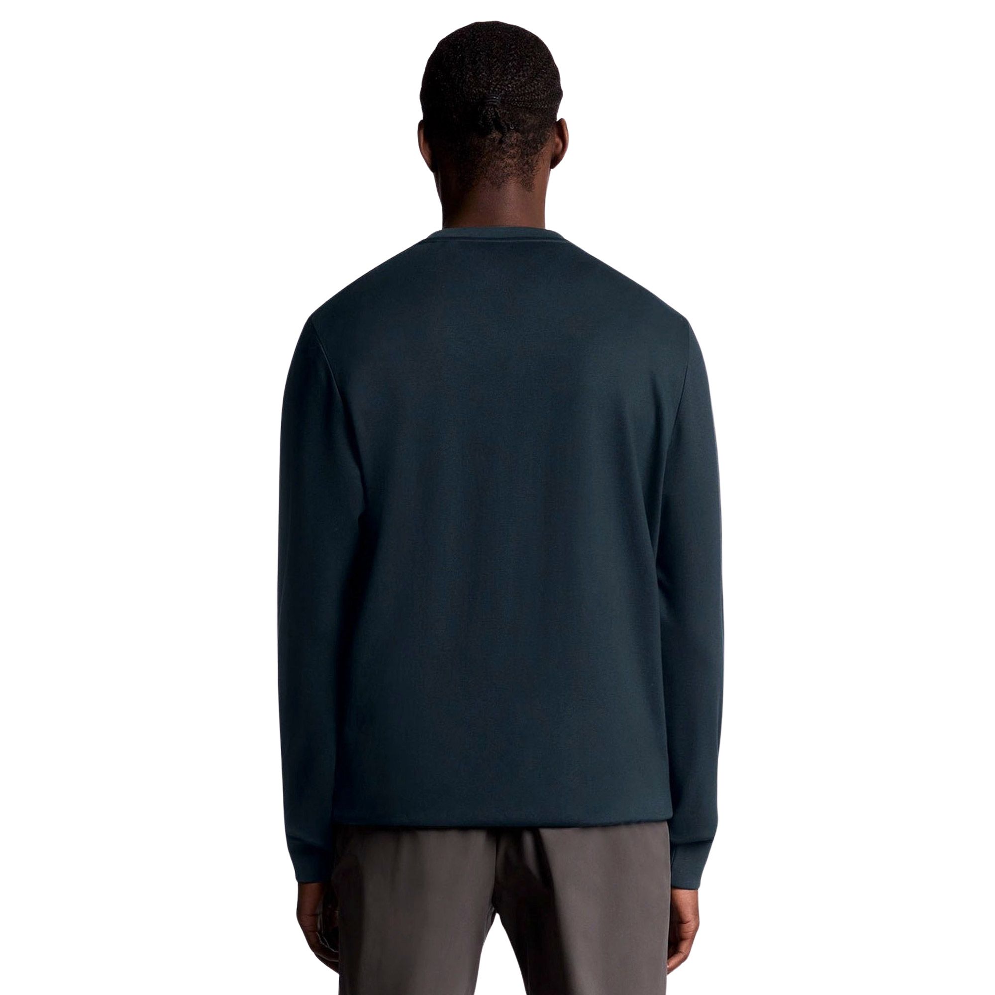 Lyle & Scott Crew Neck Fly Fleece Sweater Heren
