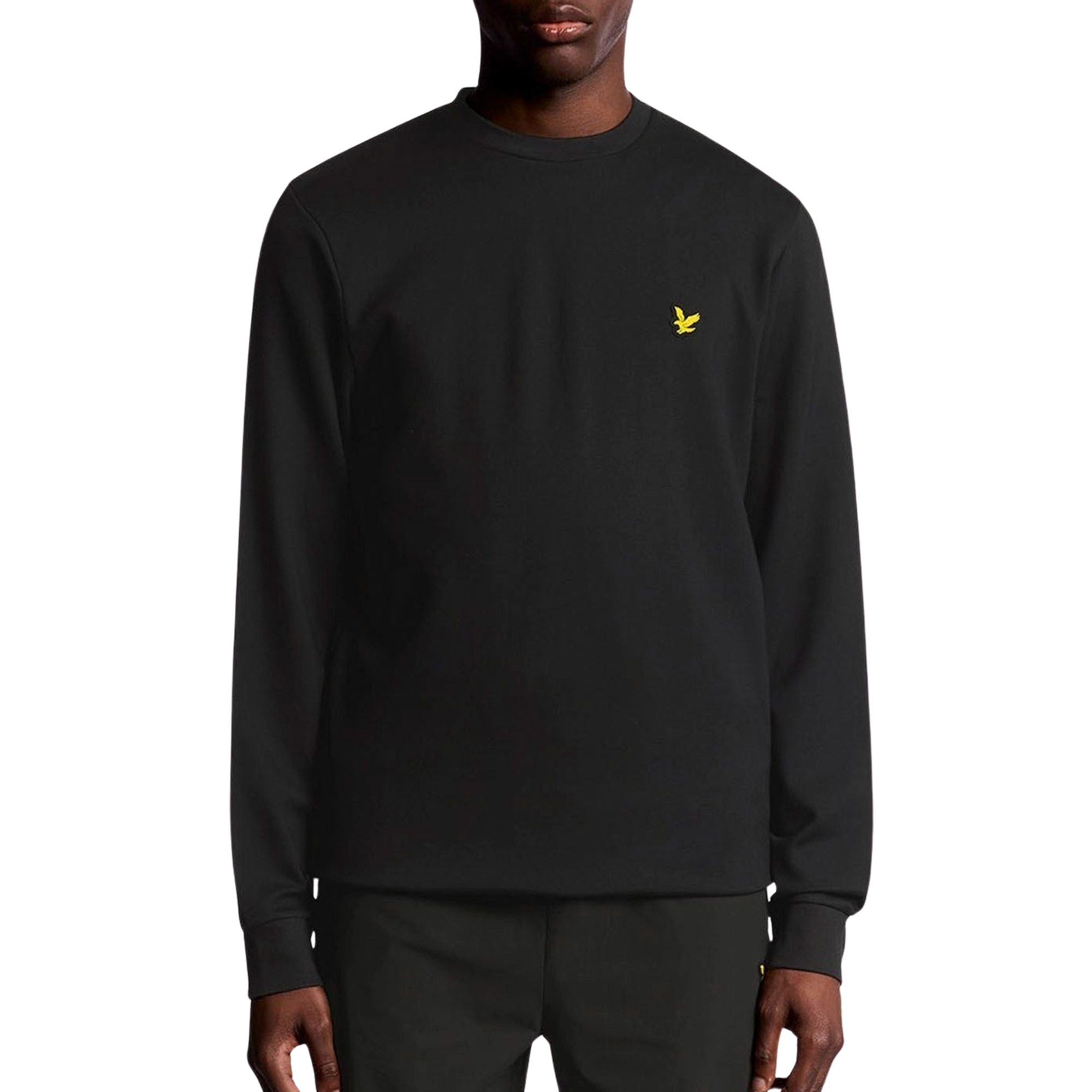 Lyle & Scott Crew Neck Fly Fleece Sweater Heren