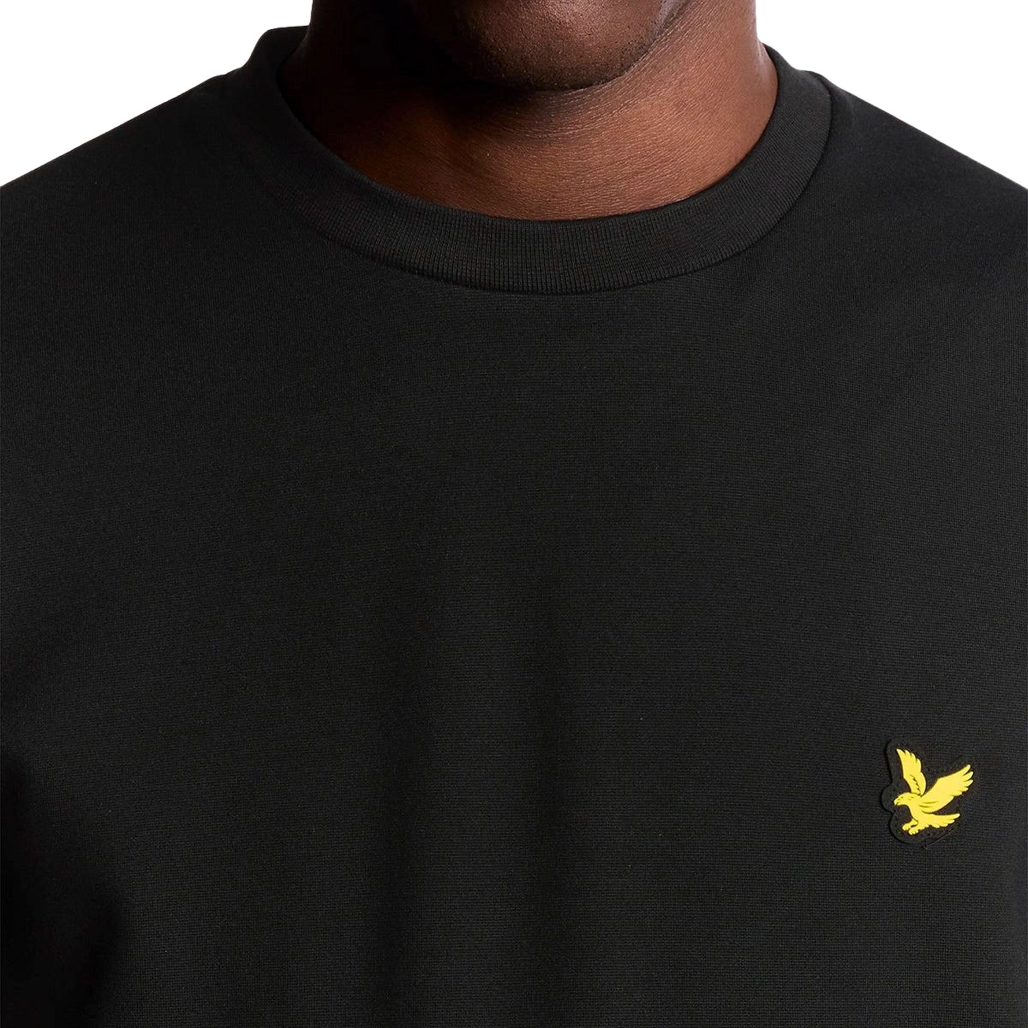 Lyle & Scott Crew Neck Fly Fleece Sweater Heren