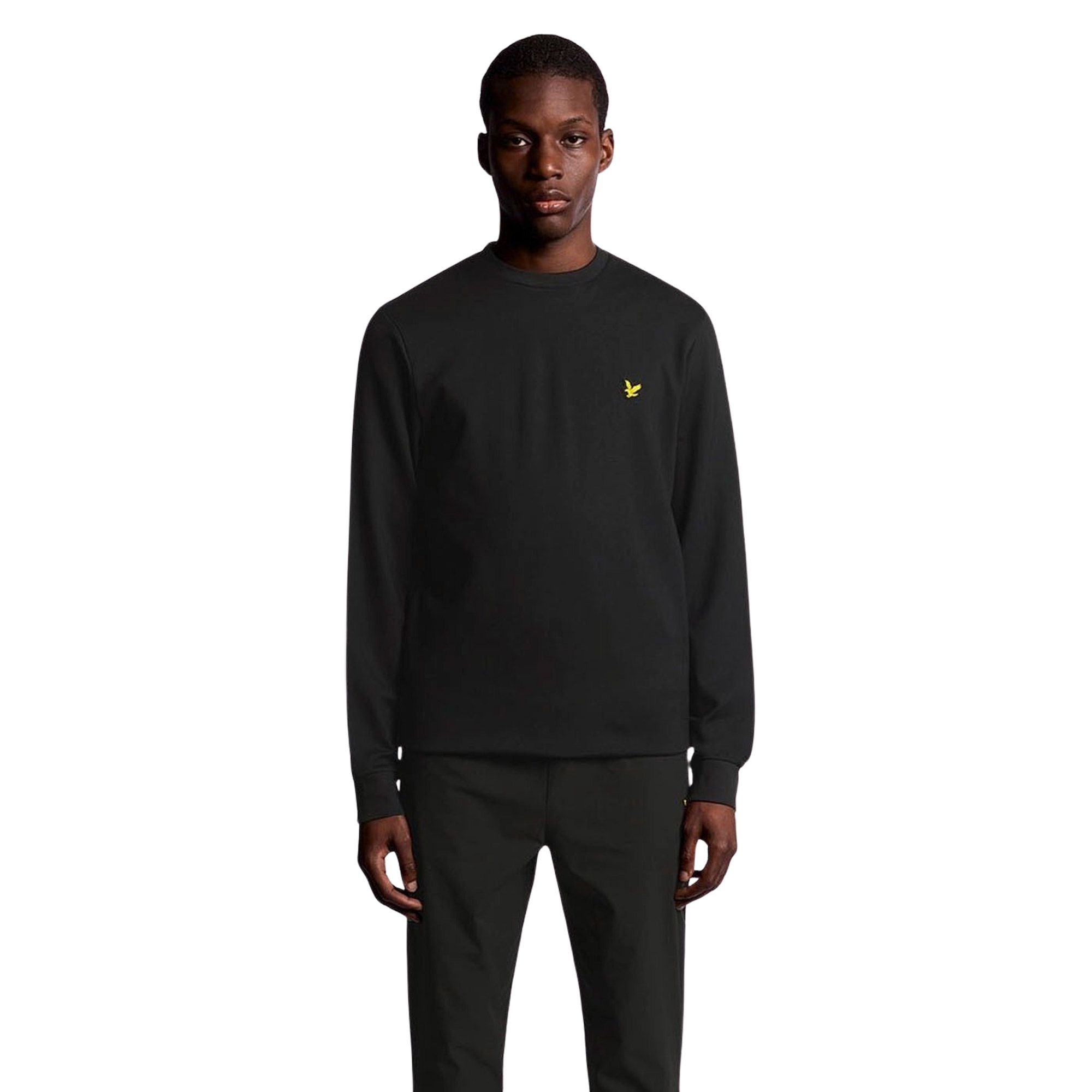 Lyle & Scott Crew Neck Fly Fleece Sweater Heren