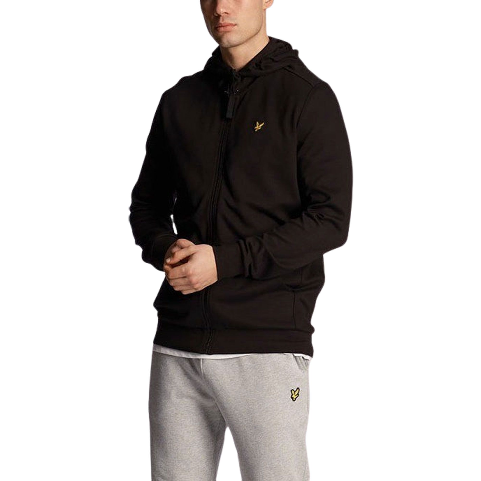 Lyle & Scott Sports Full Zip Fly Fleece Hoodie Sweatvest Heren