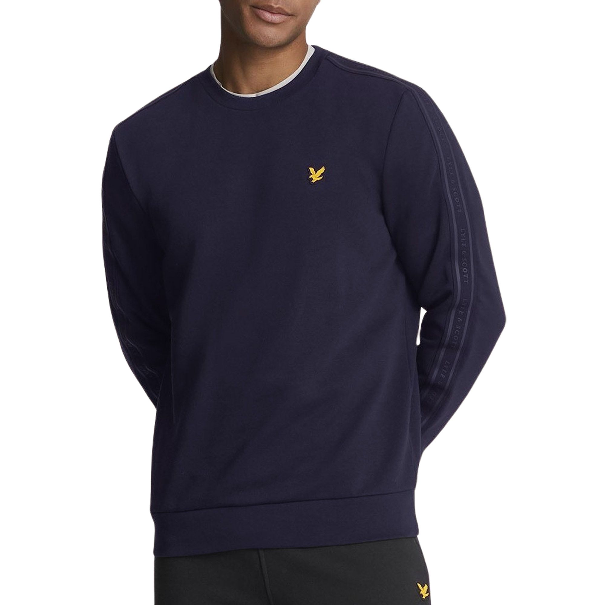 Lyle & Scott Tape Crew Neck Sweater Heren