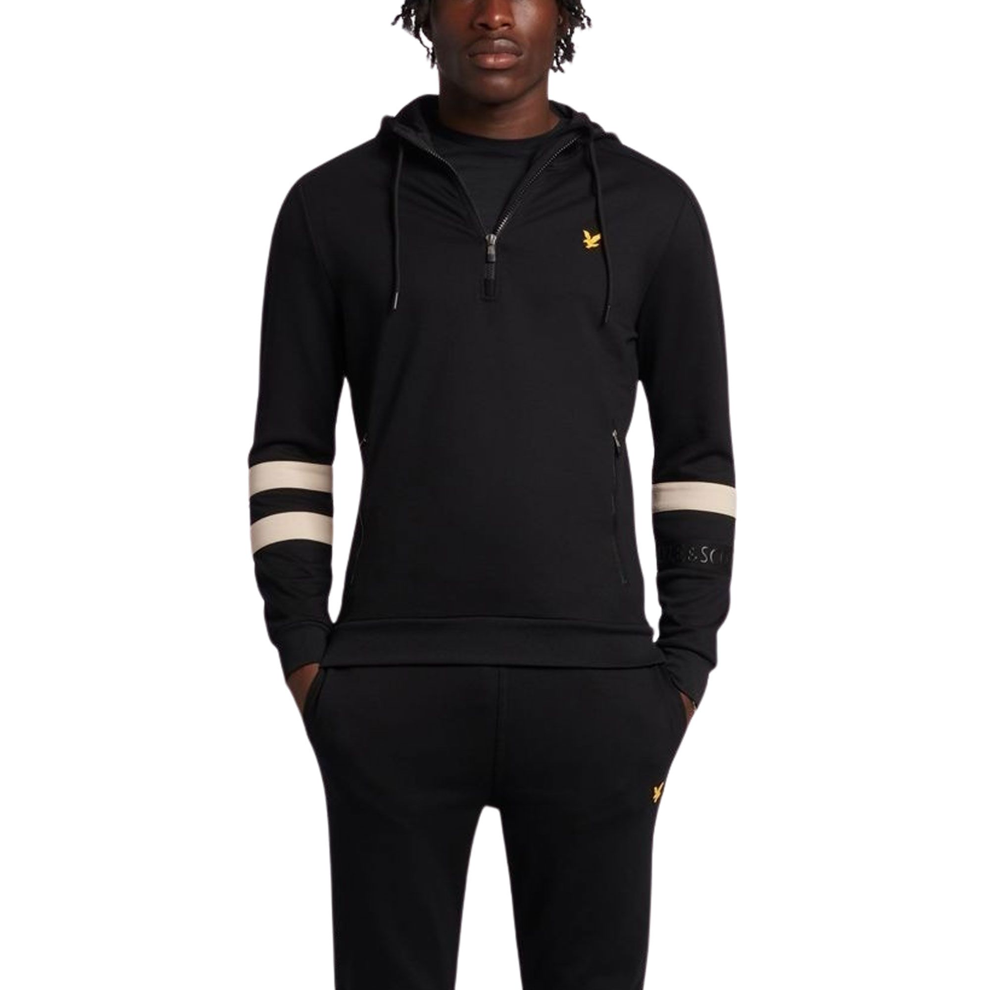 Lyle & Scott Sleeve Stripe Sweat Hoodie Heren