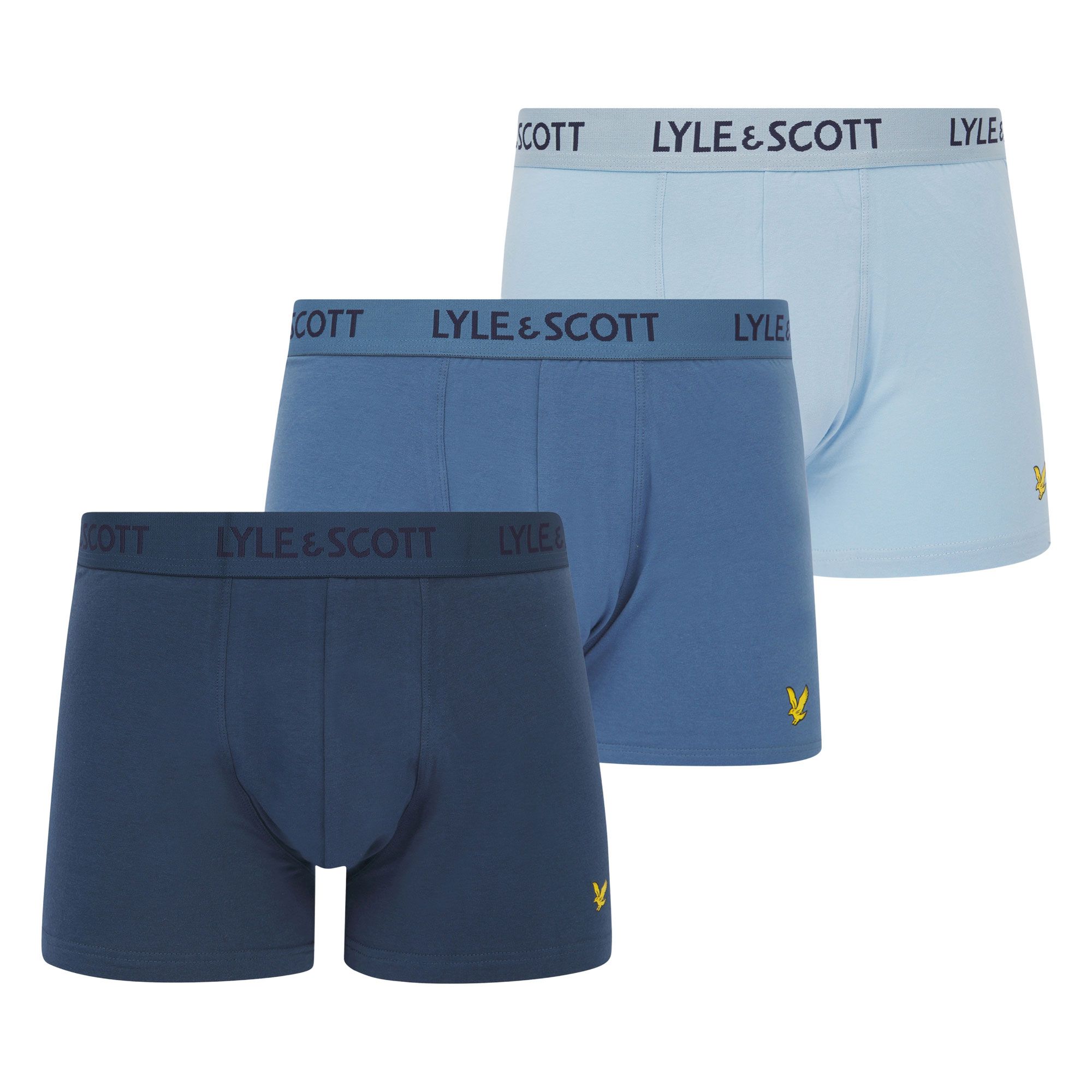 Lyle & Scott Basic Core Trunk Boxershorts Heren (3-pack)
