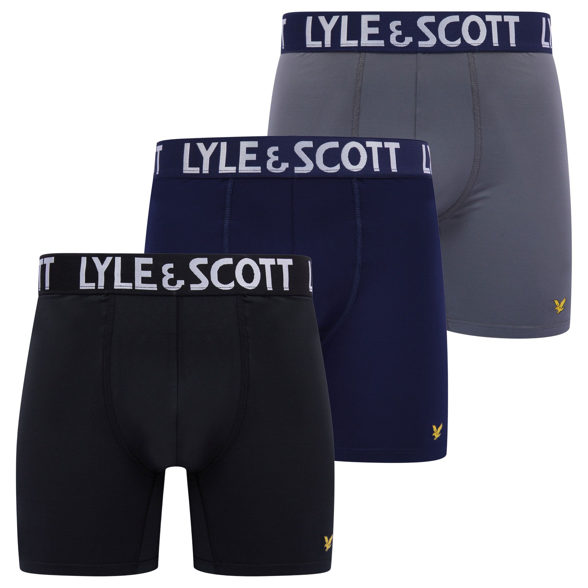 Lyle & Scott Elton Microfiber Trunk Boxershorts Heren (3-pack)