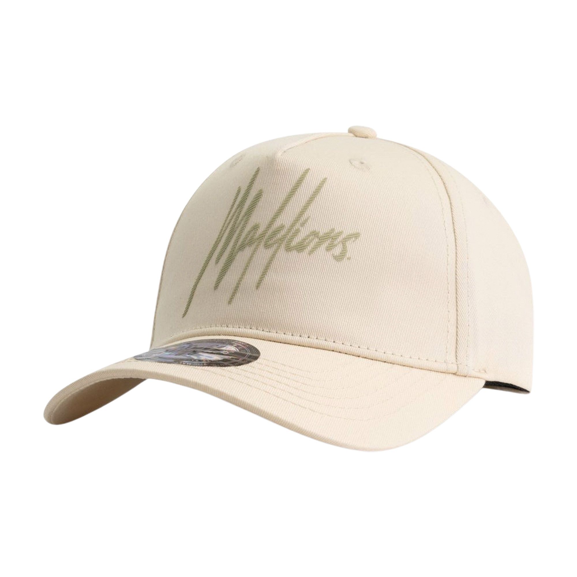 Malelions Striped Signature Logo Cap Heren