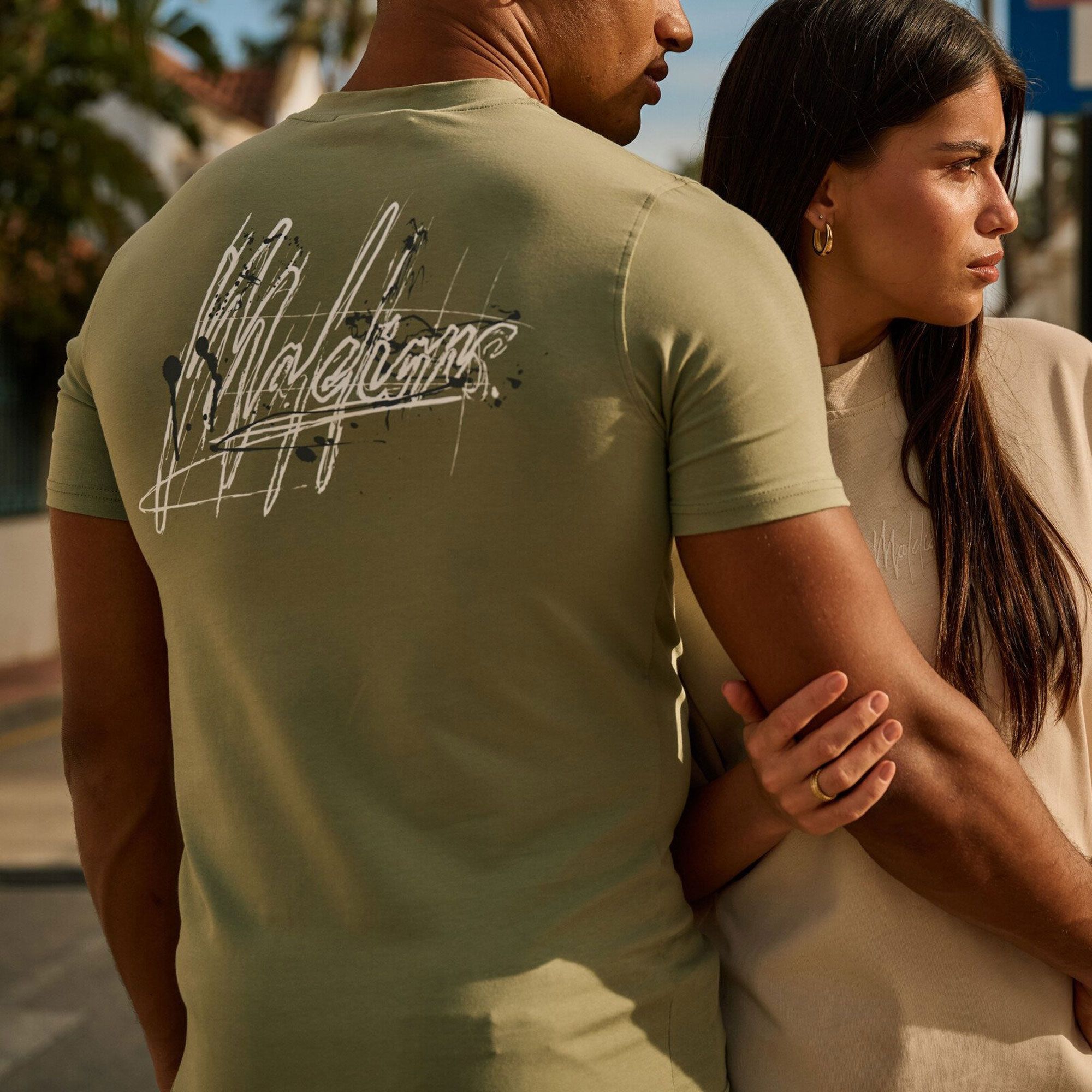 Malelions Splash Shirt Heren